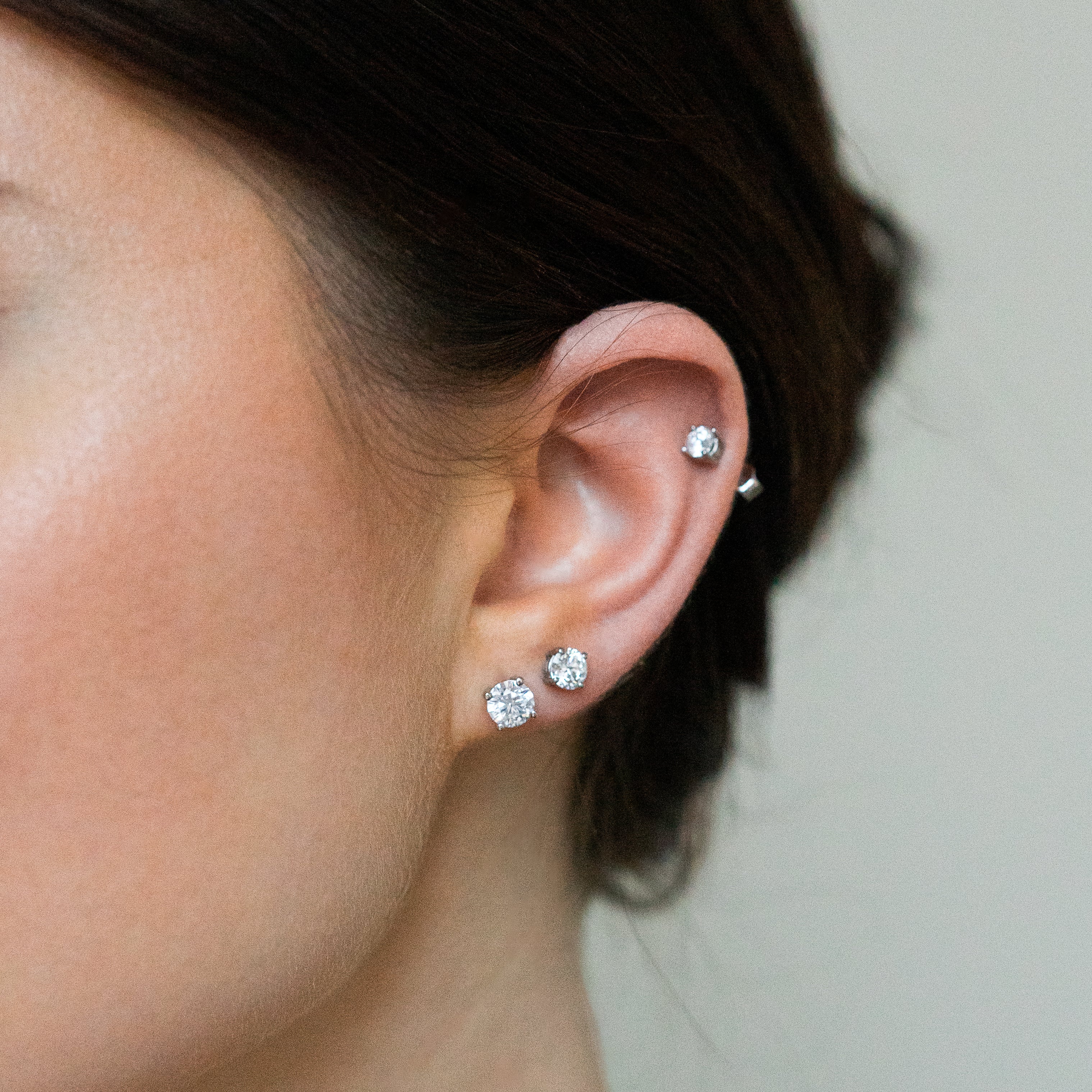 1.40ct GIA Diamond Stud Earrings
