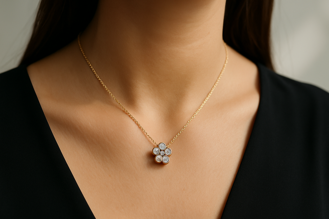 Bubble Diamond Pendant
