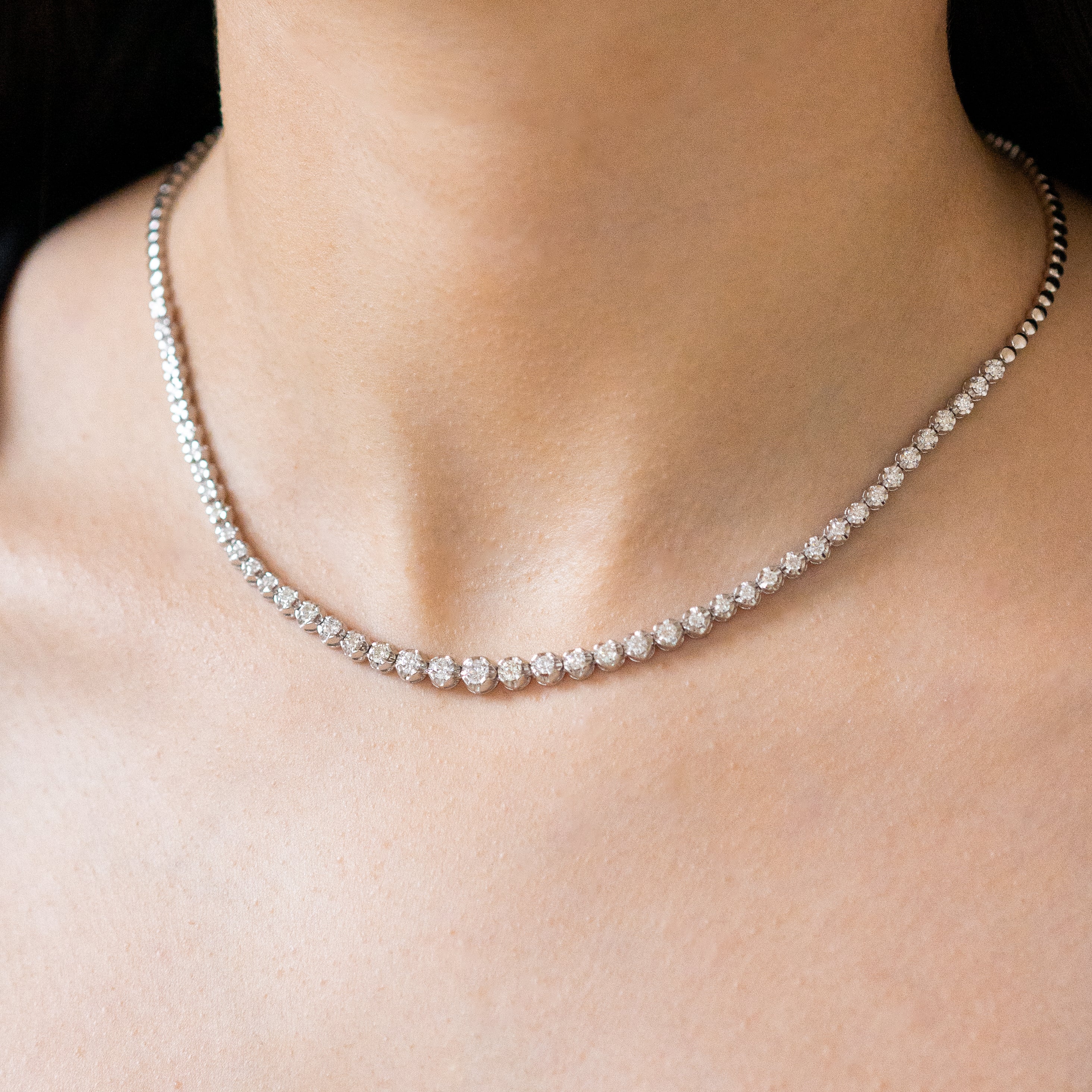 Diamond Tennis Necklace
