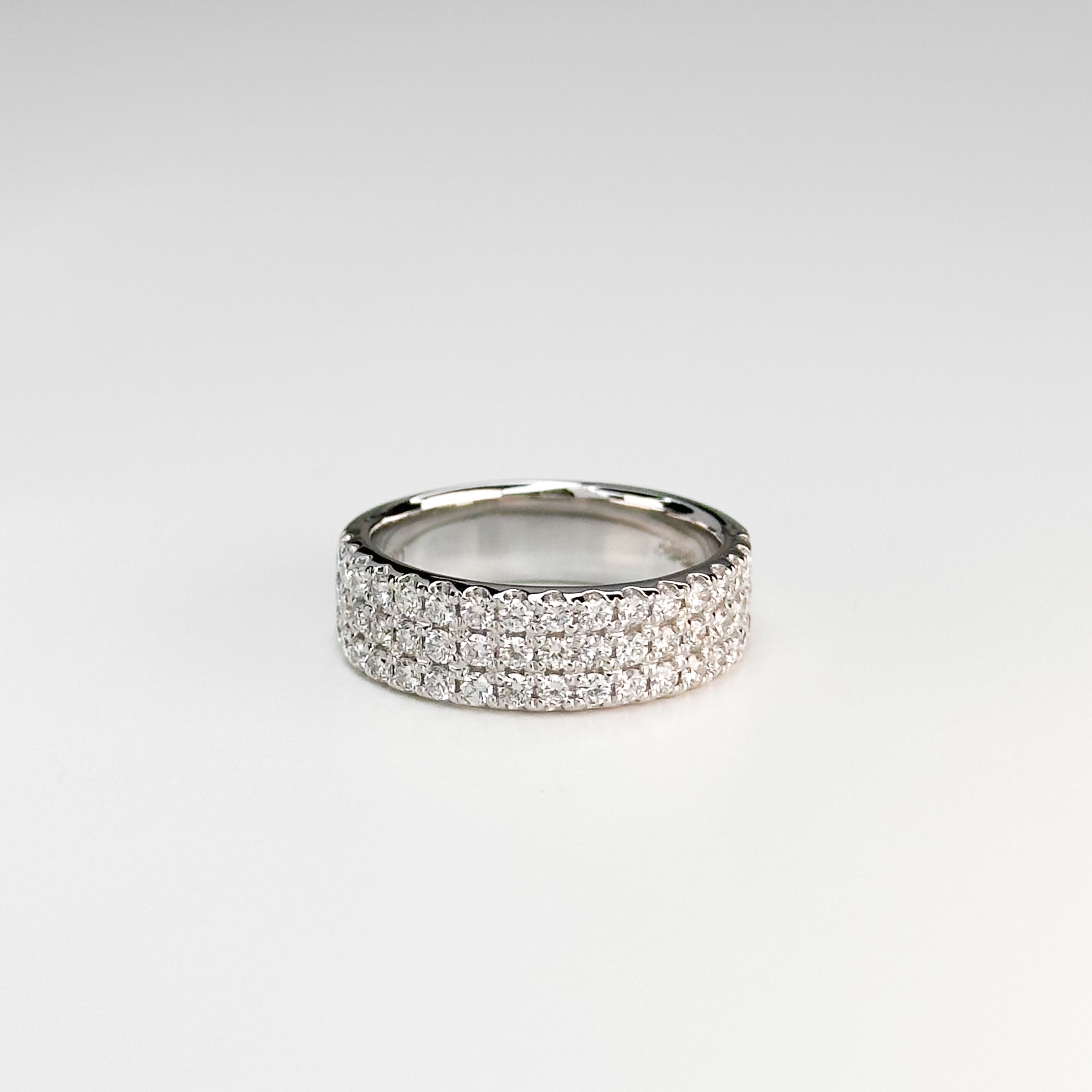 Half Turn 0.95ct Diamond Eternity Ring