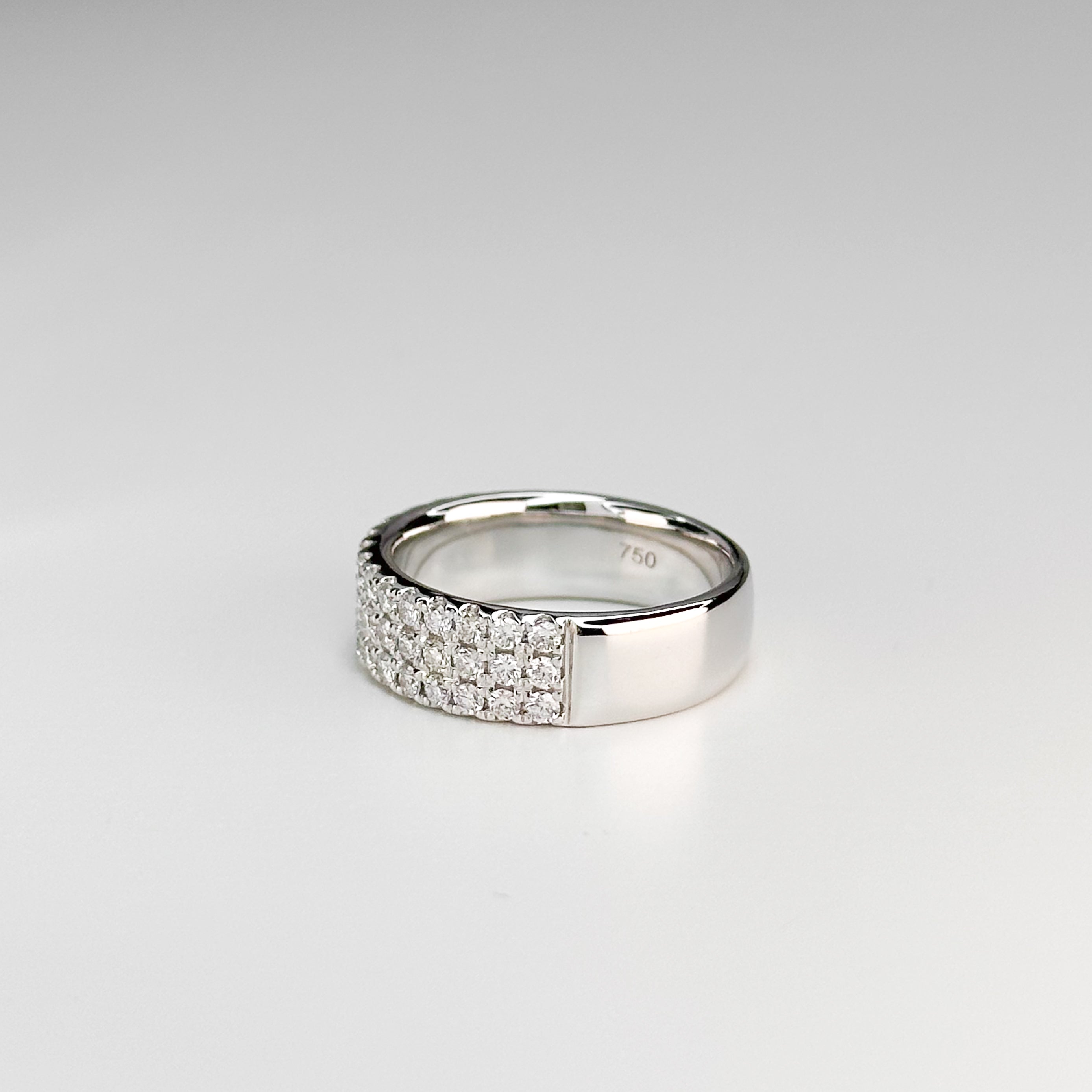 Half Turn 0.95ct Diamond Eternity Ring