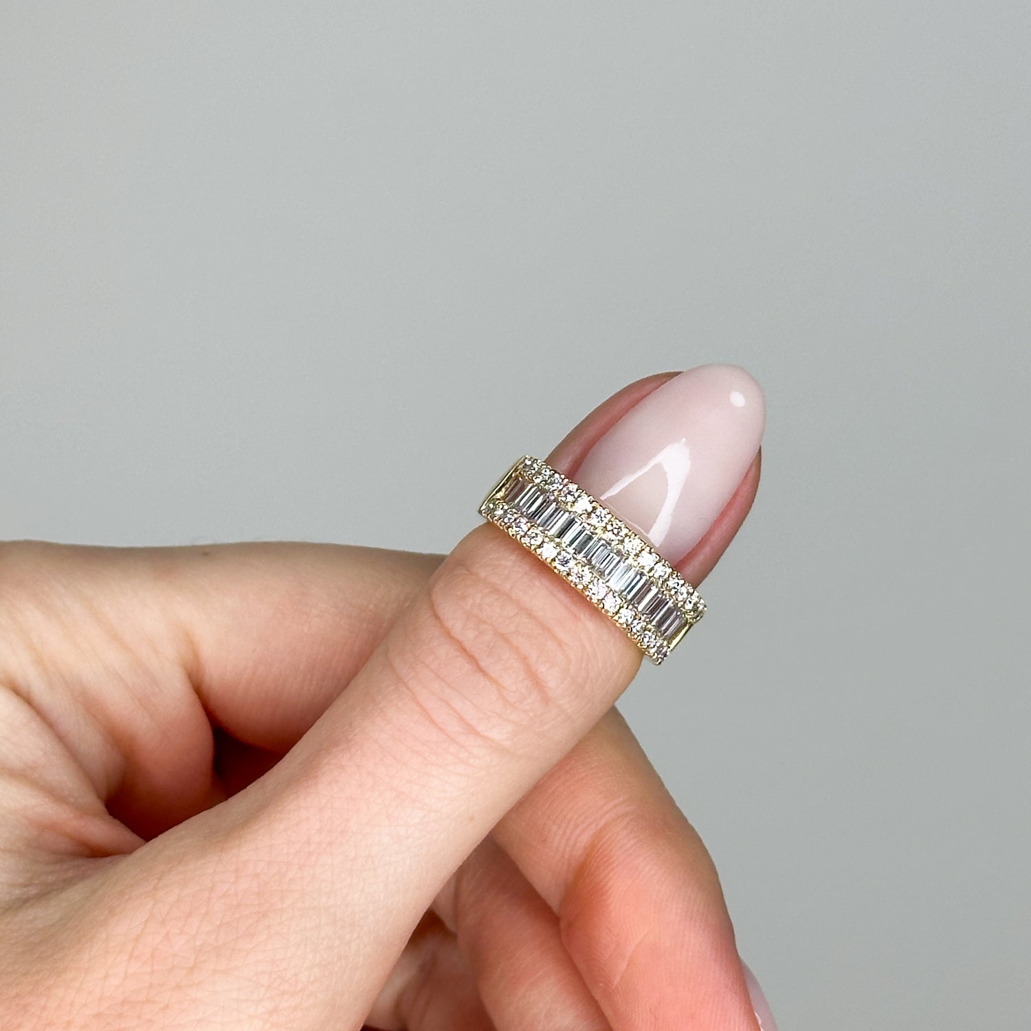 Half Turn 1.31ct Diamond Eternity Ring