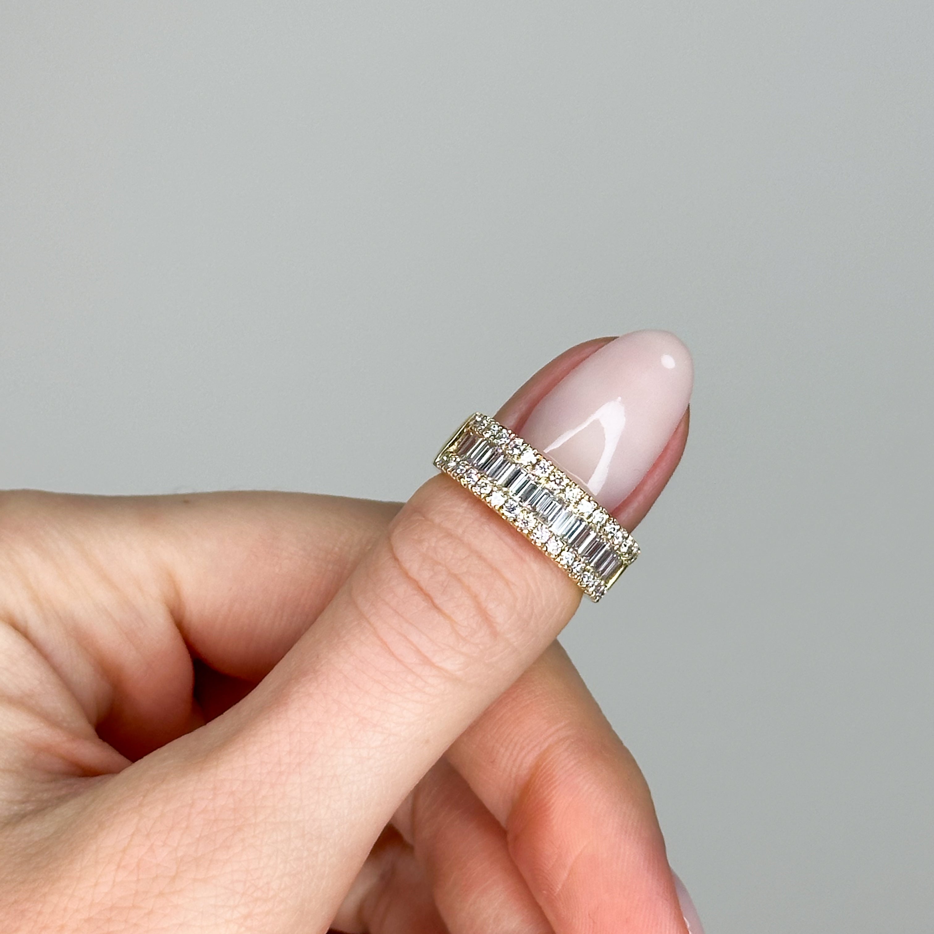 Half Turn 1.31ct Diamond Eternity Ring