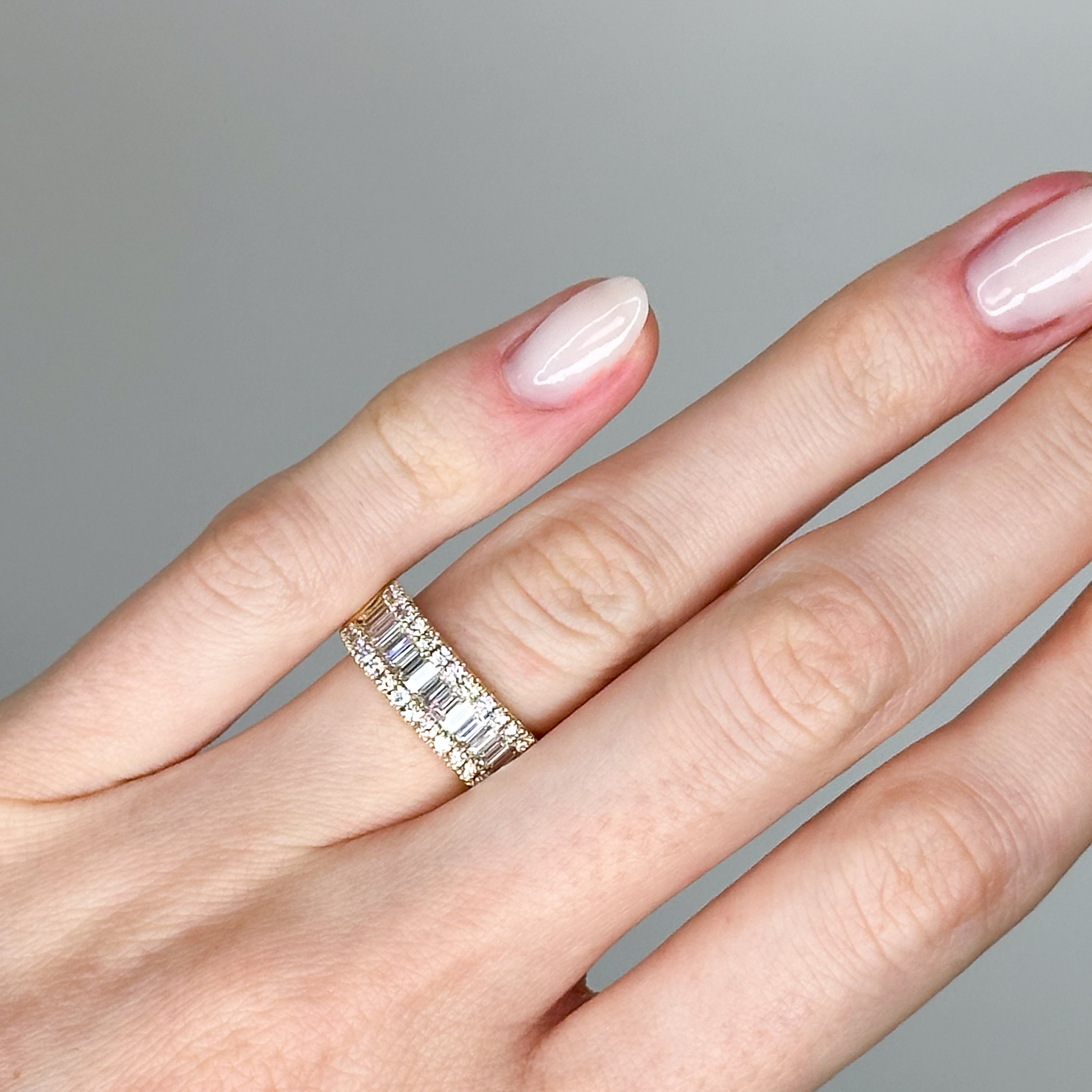 Half Turn 1.31ct Diamond Eternity Ring