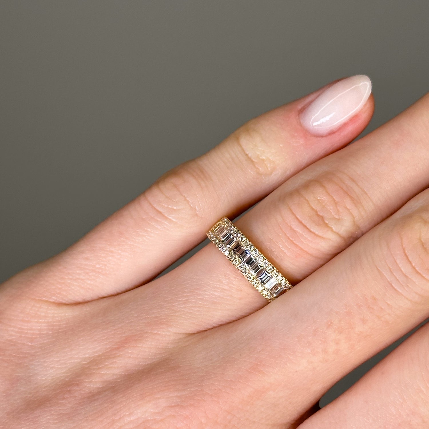 Half Turn 0.90ct Diamond Eternity Ring
