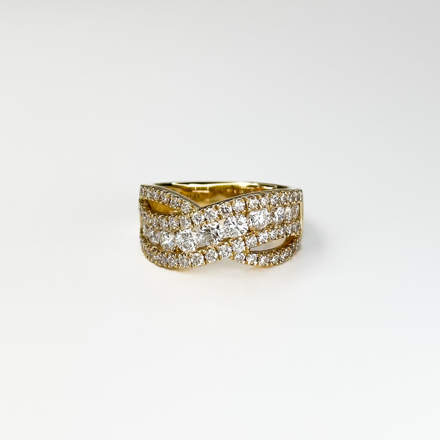 Half Turn 1.88ct Diamond Ring