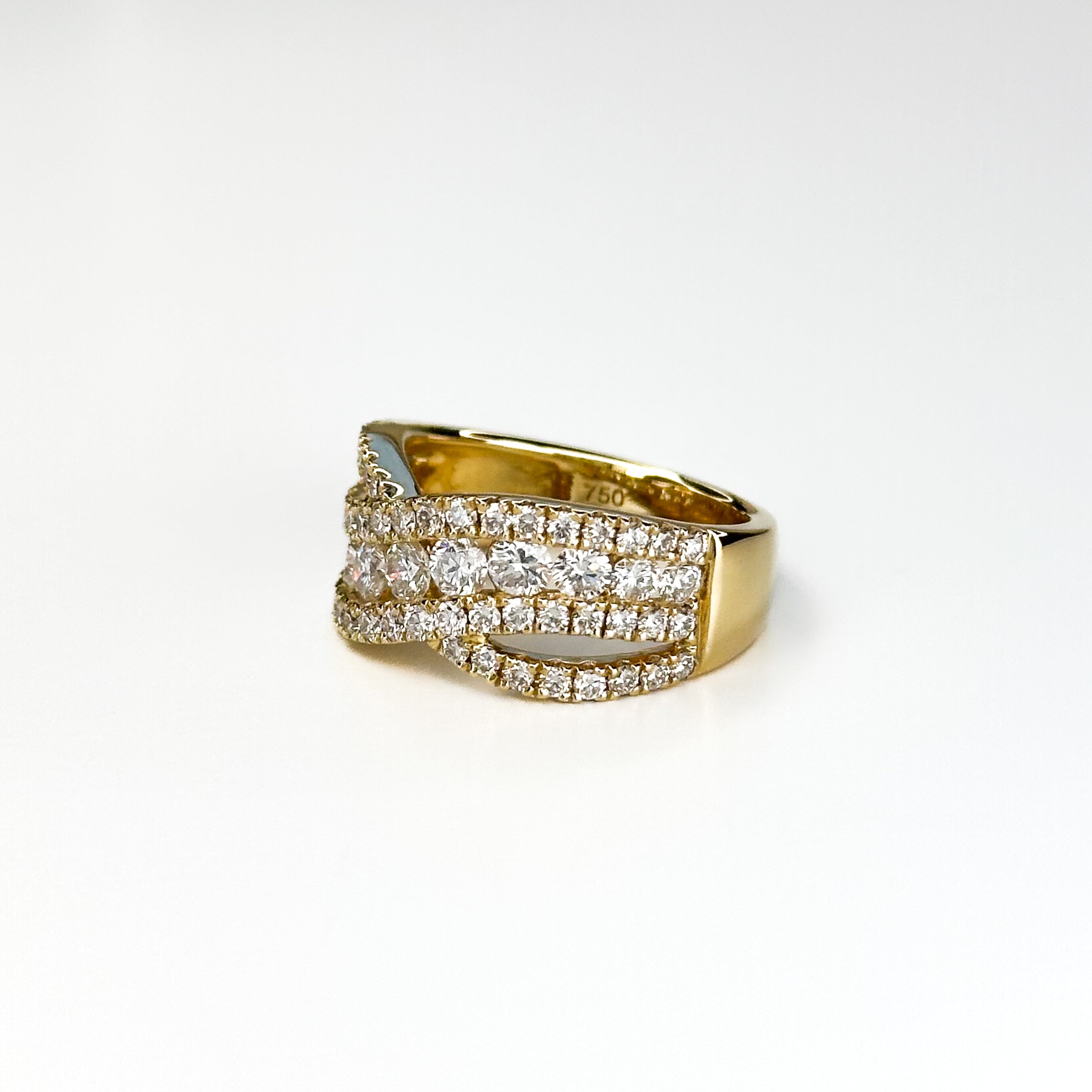 Half Turn 1.88ct Diamond Ring