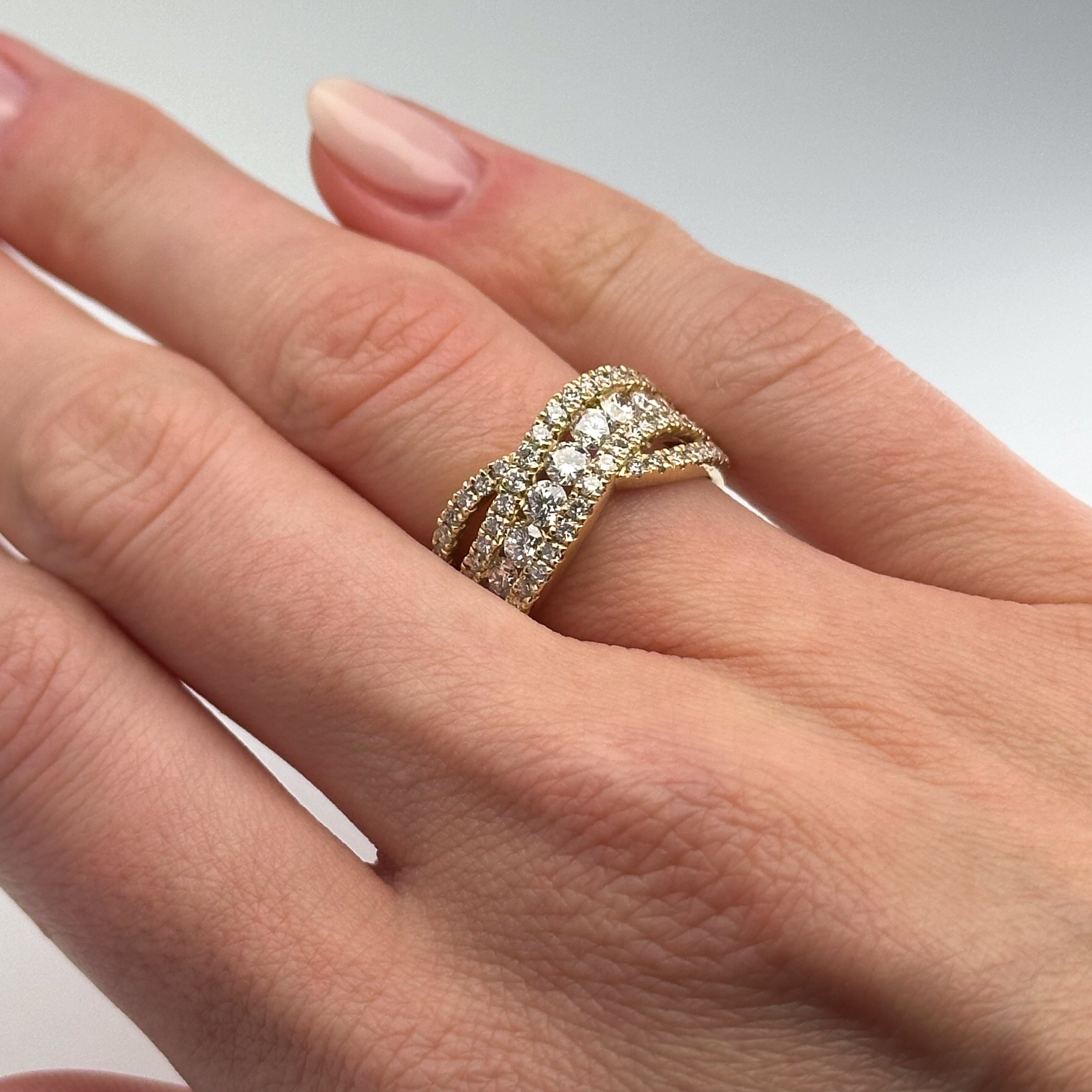 Half Turn 1.88ct Diamond Ring