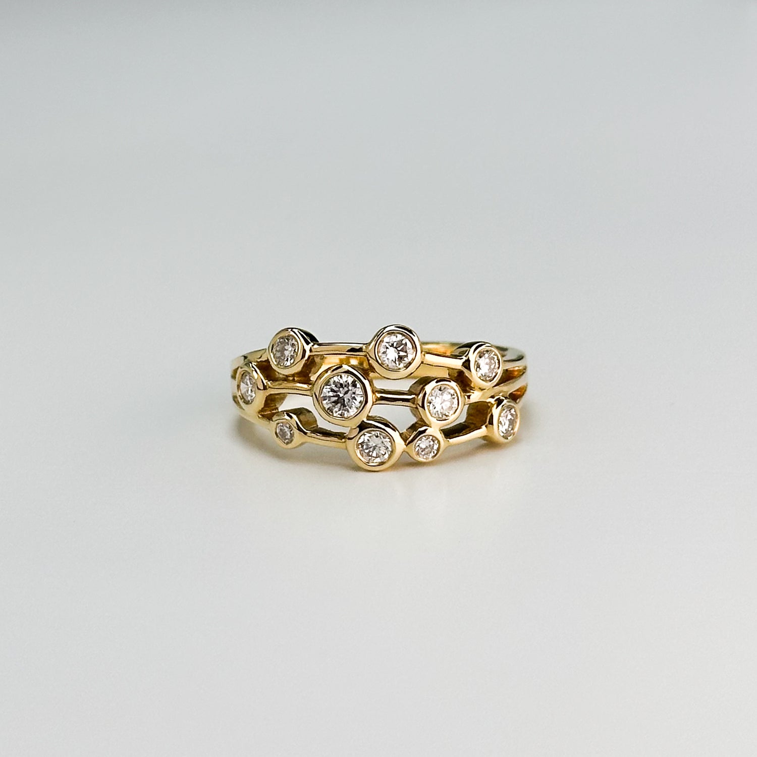 0.55ct Diamond Dress Ring in Yellow Gold
