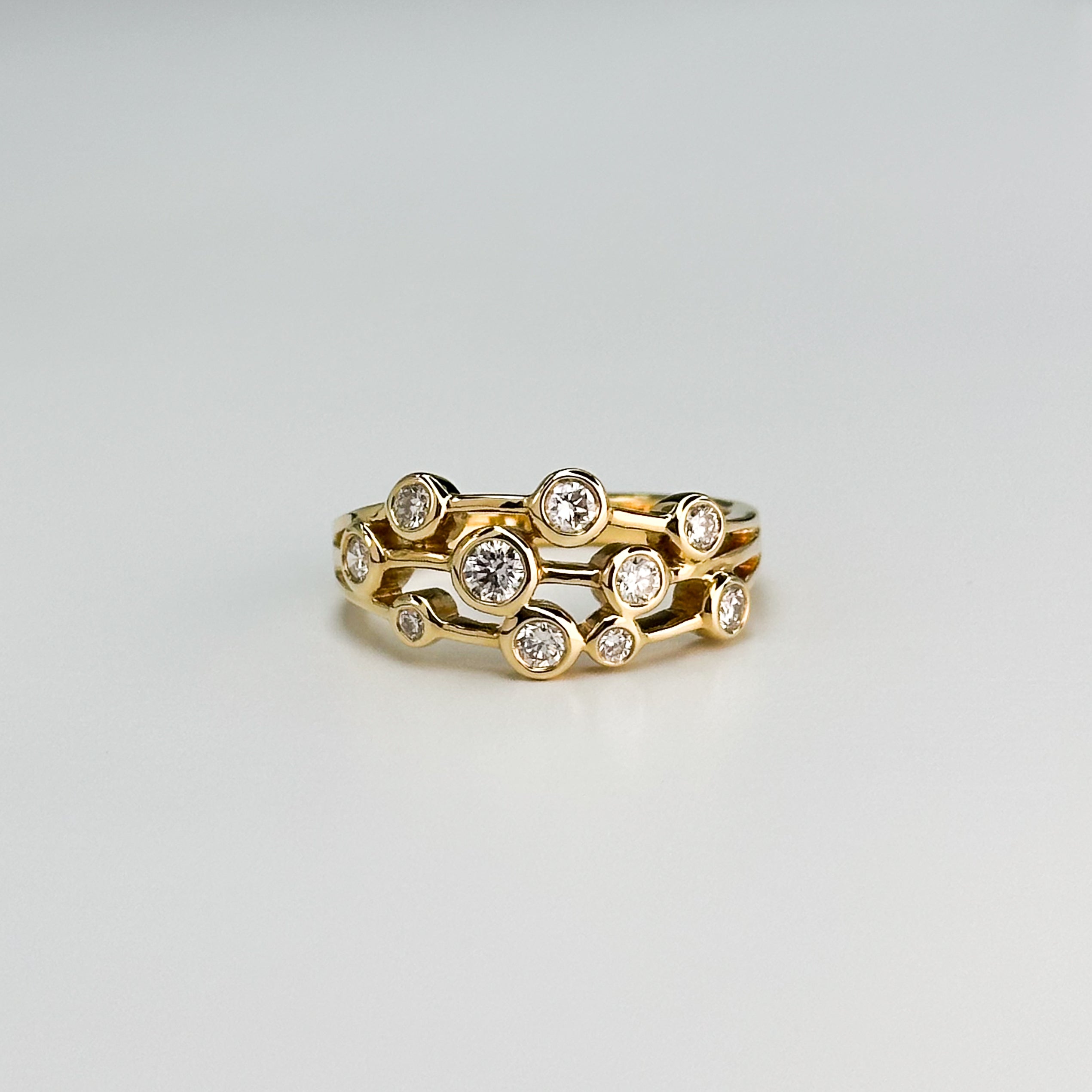 0.55ct Diamond Dress Ring in Yellow Gold