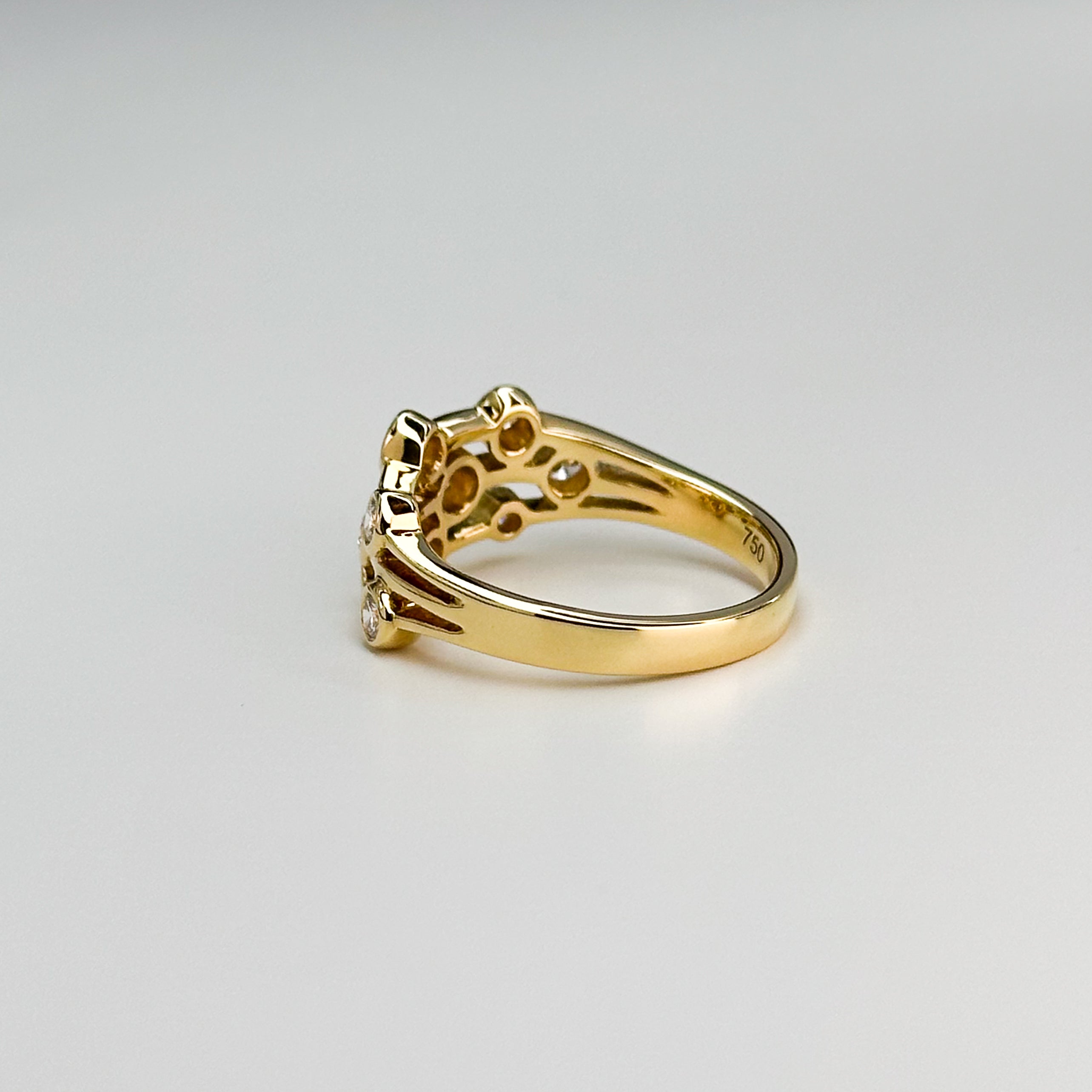 0.55ct Diamond Dress Ring in Yellow Gold