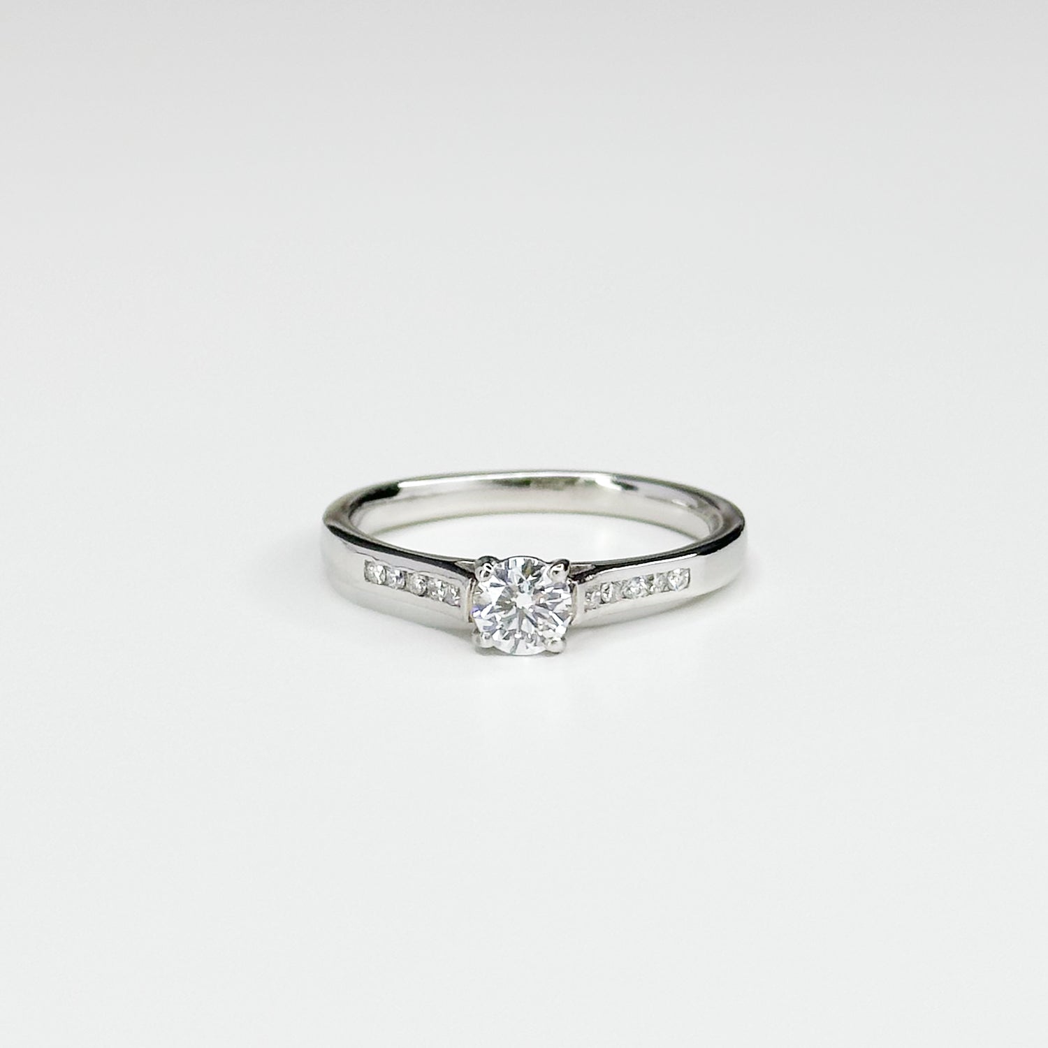 0.38ct GIA Diamond Engagement Ring in Platinum