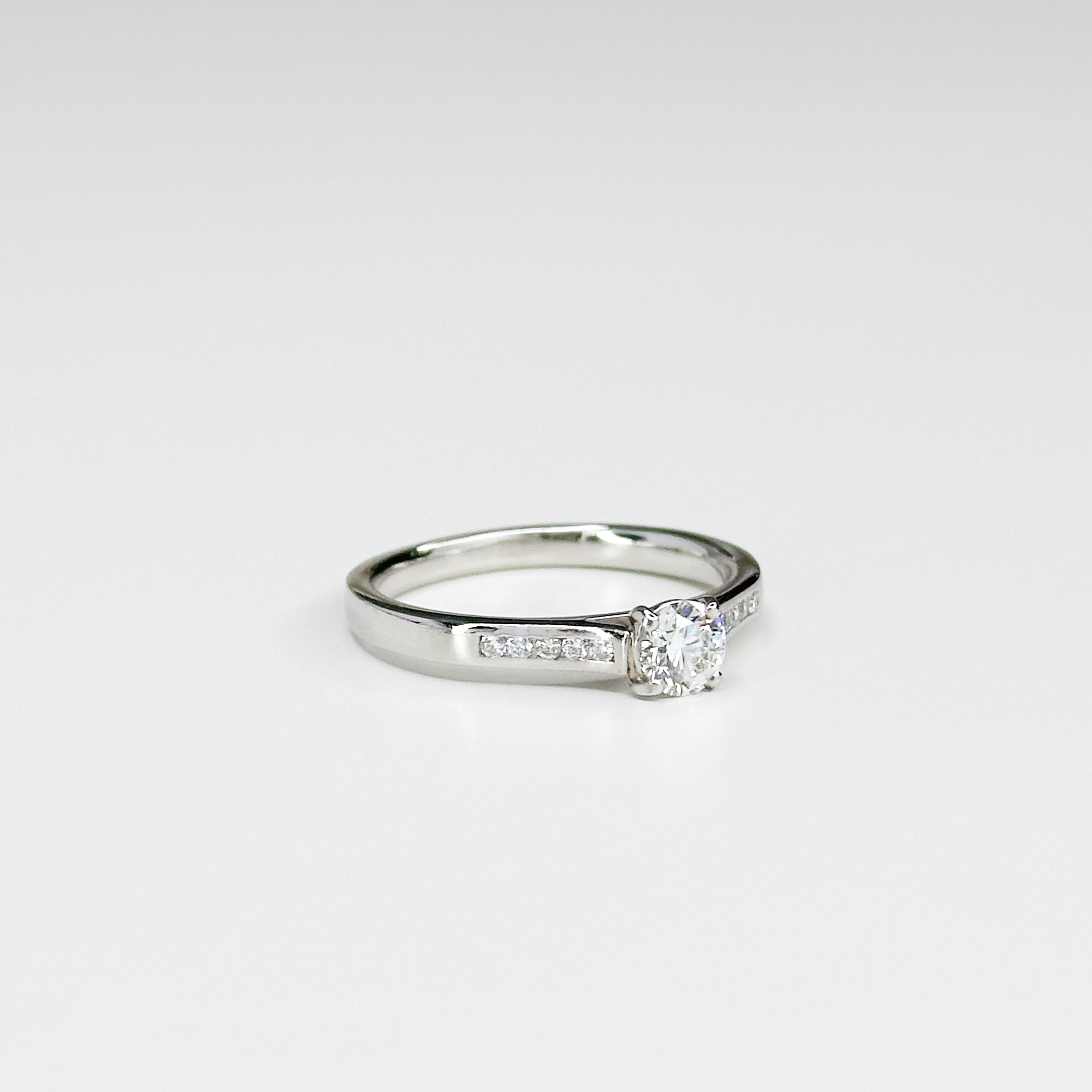 0.38ct GIA Diamond Engagement Ring in Platinum