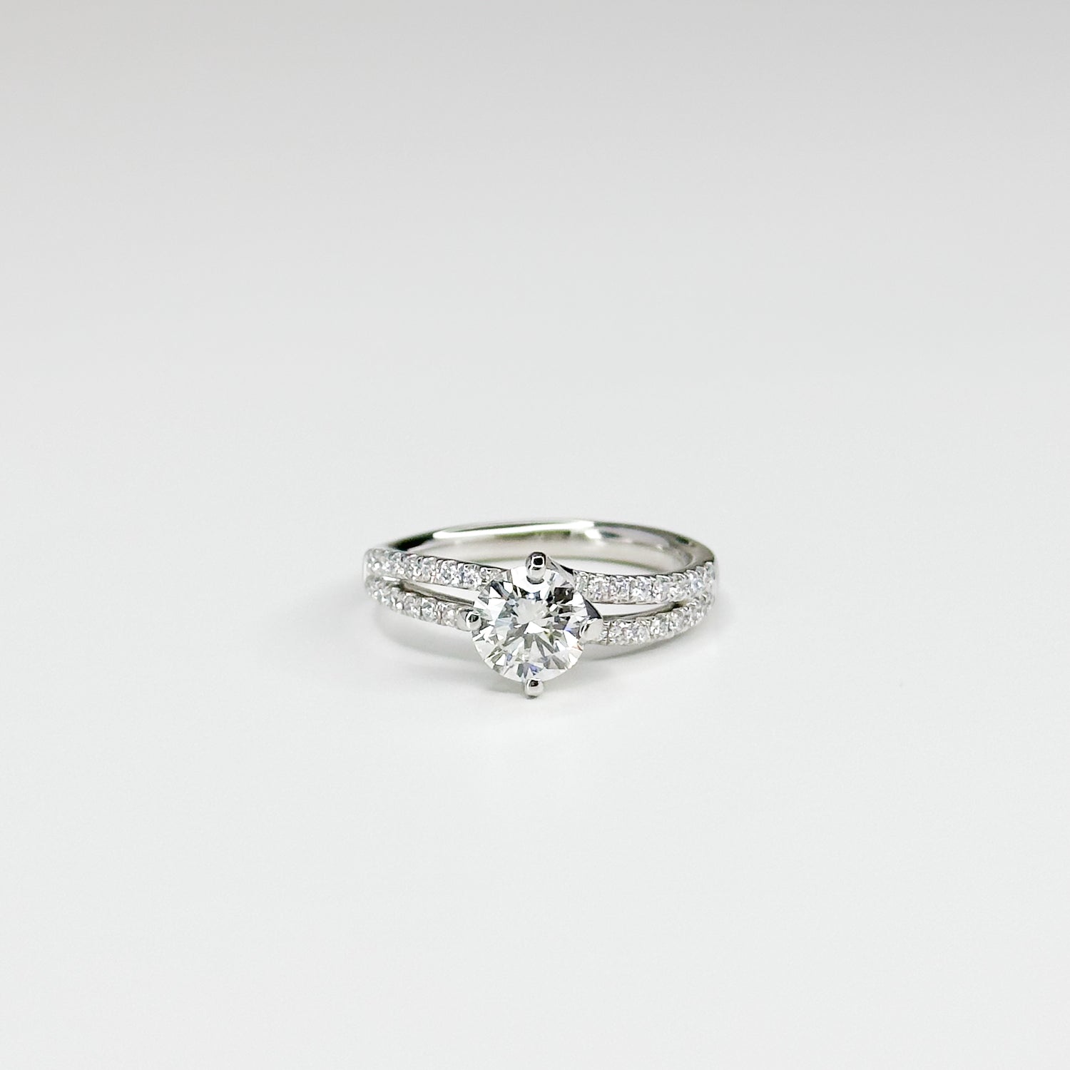 1.00ct HRD Diamond Engagement Ring in Platinum