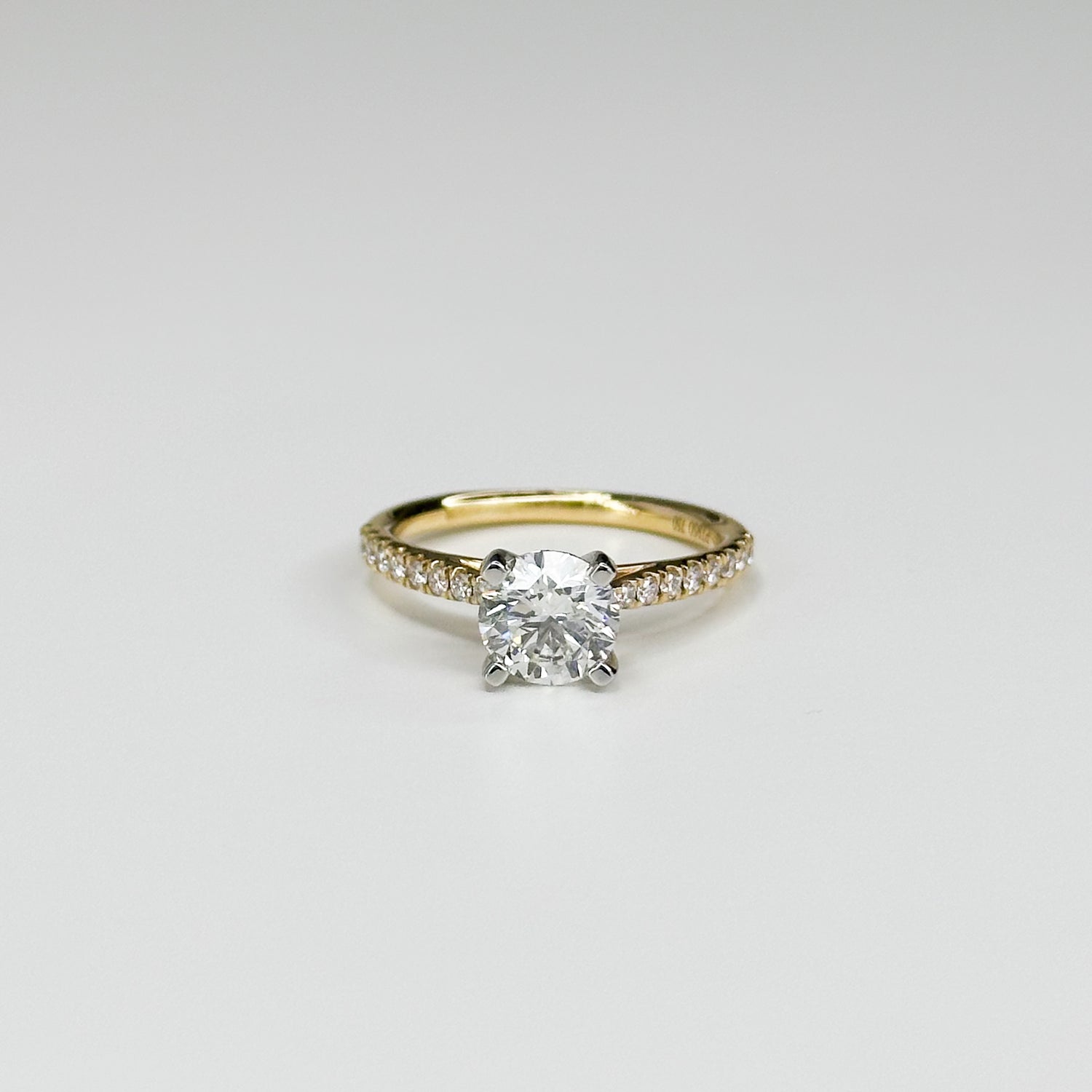 1.20ct GIA Diamond Engagement Ring in Yellow Gold