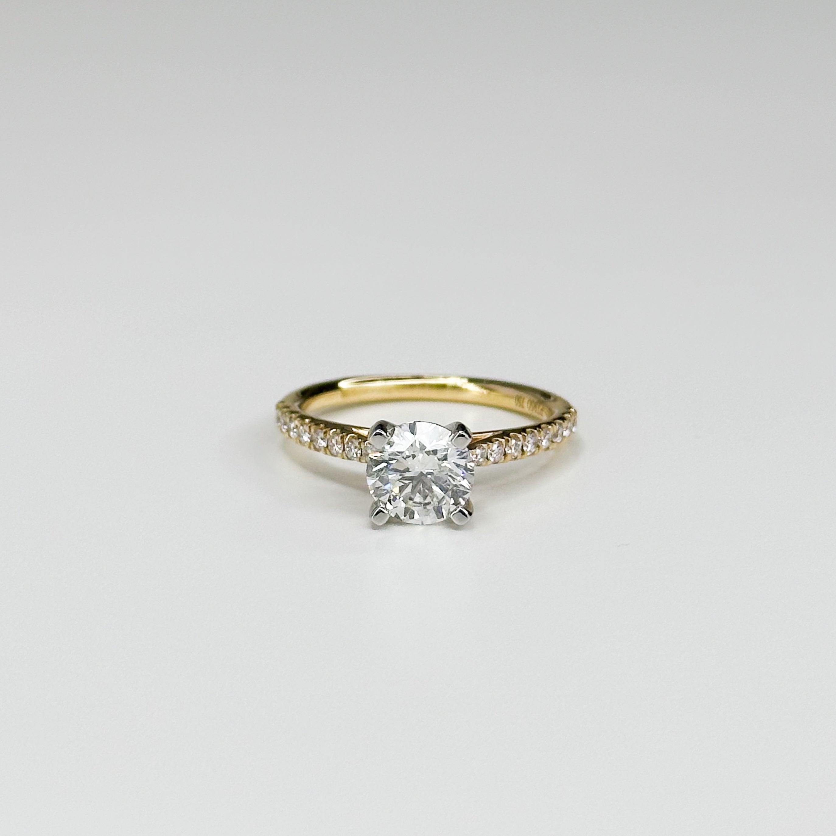 1.20ct GIA Diamond Engagement Ring in Yellow Gold
