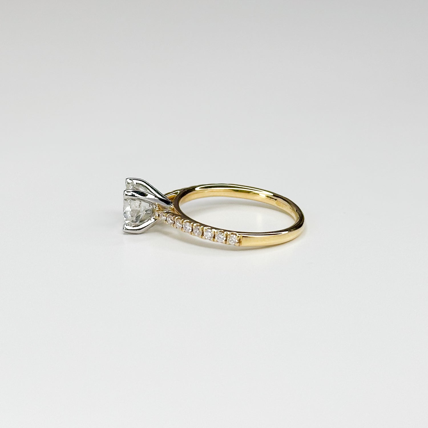 1.20ct GIA Diamond Engagement Ring in Yellow Gold