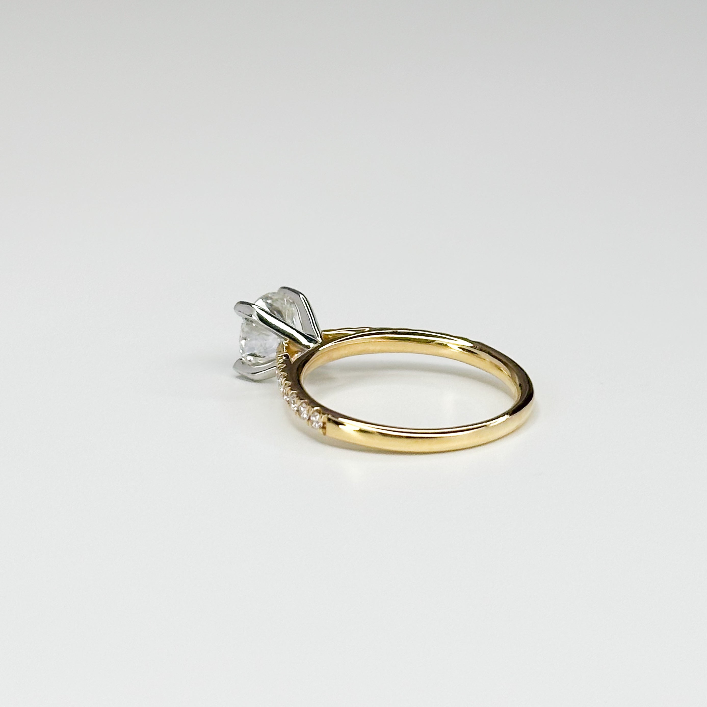 1.20ct GIA Diamond Engagement Ring in Yellow Gold