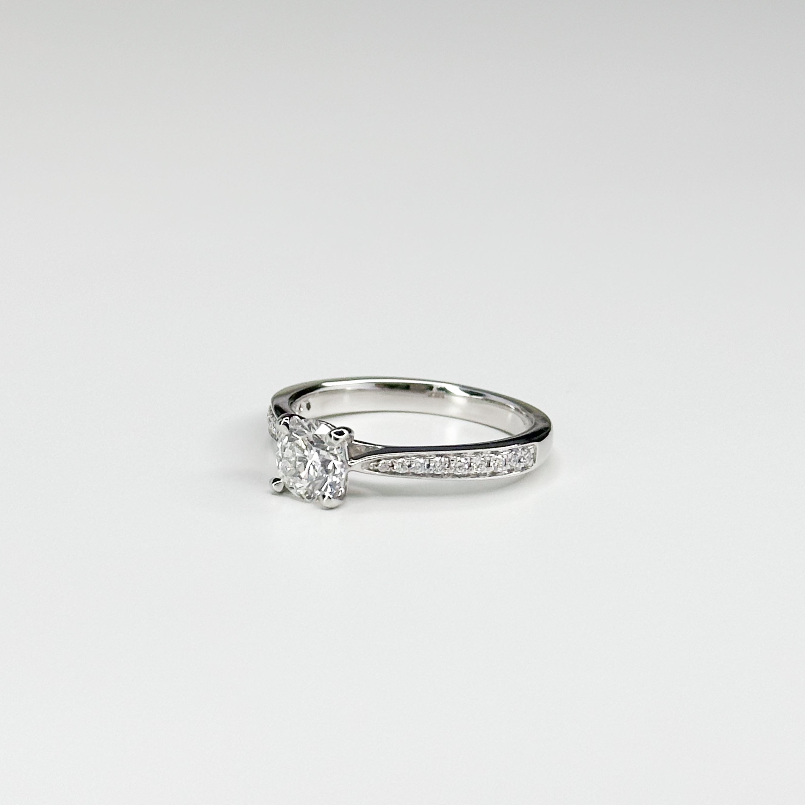 0.70ct GIA Diamond Engagement Ring in Platinum