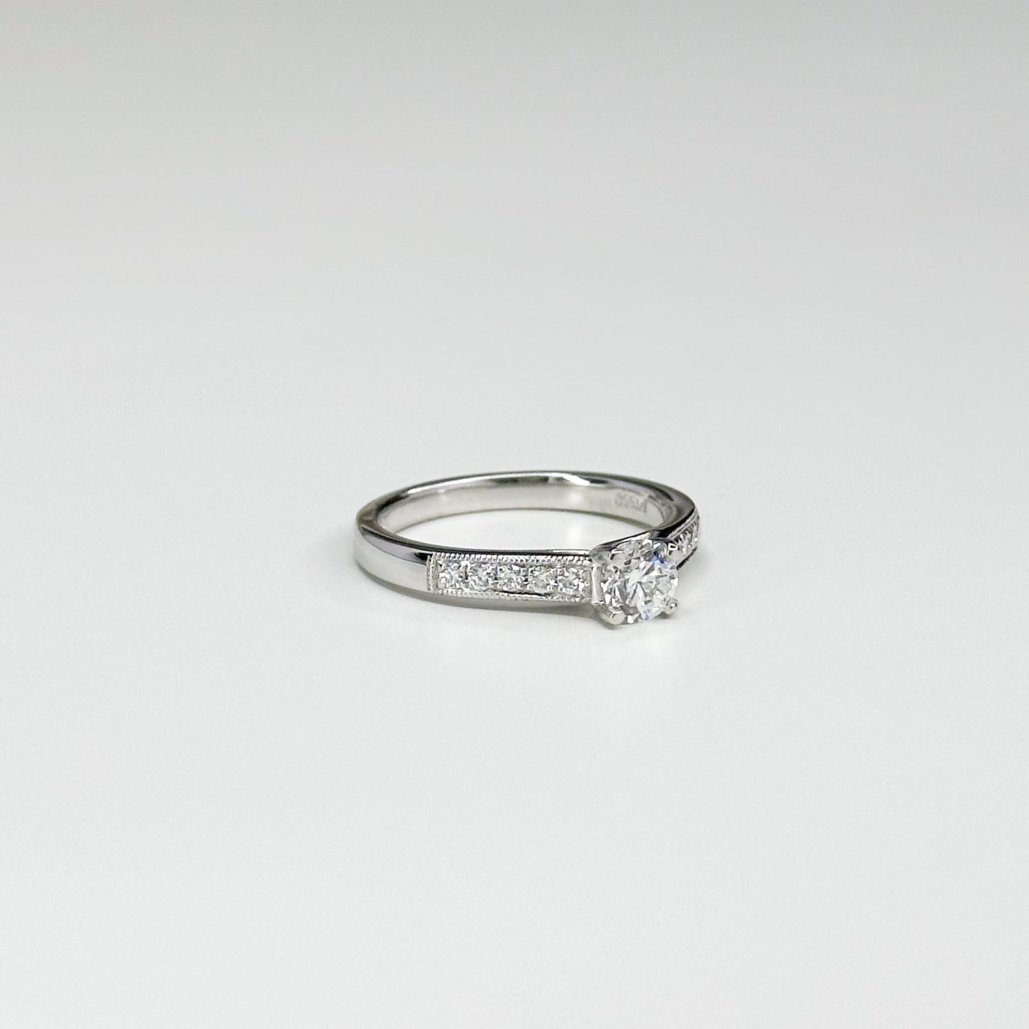 0.40ct GIA Diamond Engagement Ring in Platinum