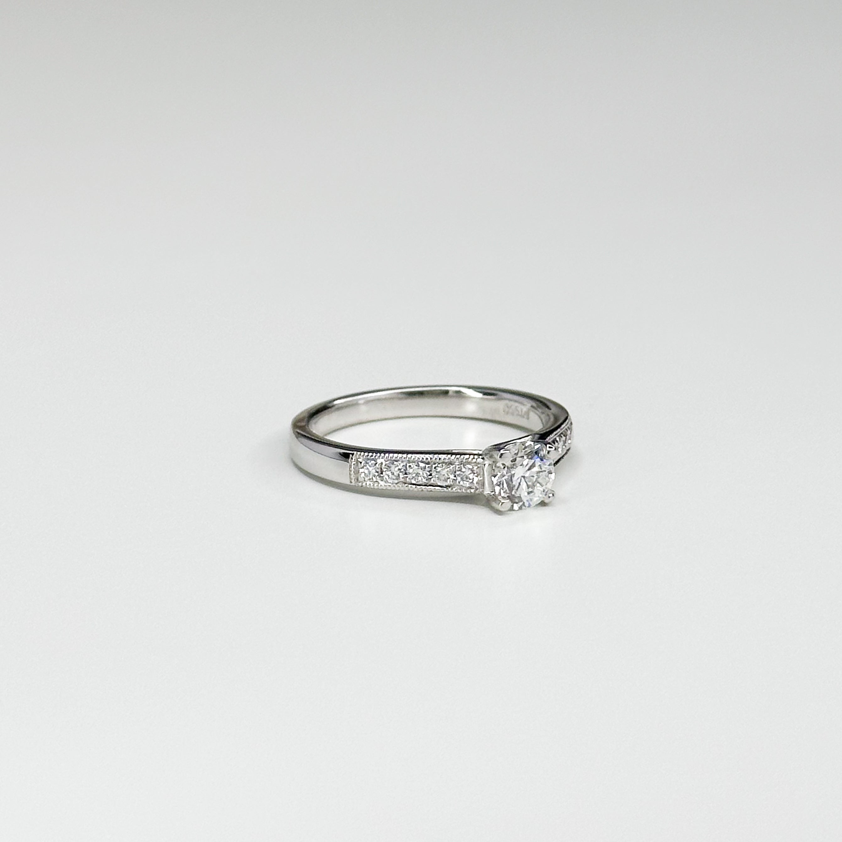 0.40ct GIA Diamond Engagement Ring in Platinum