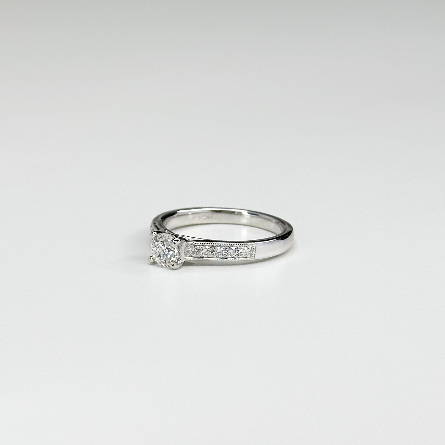 0.40ct GIA Diamond Engagement Ring in Platinum