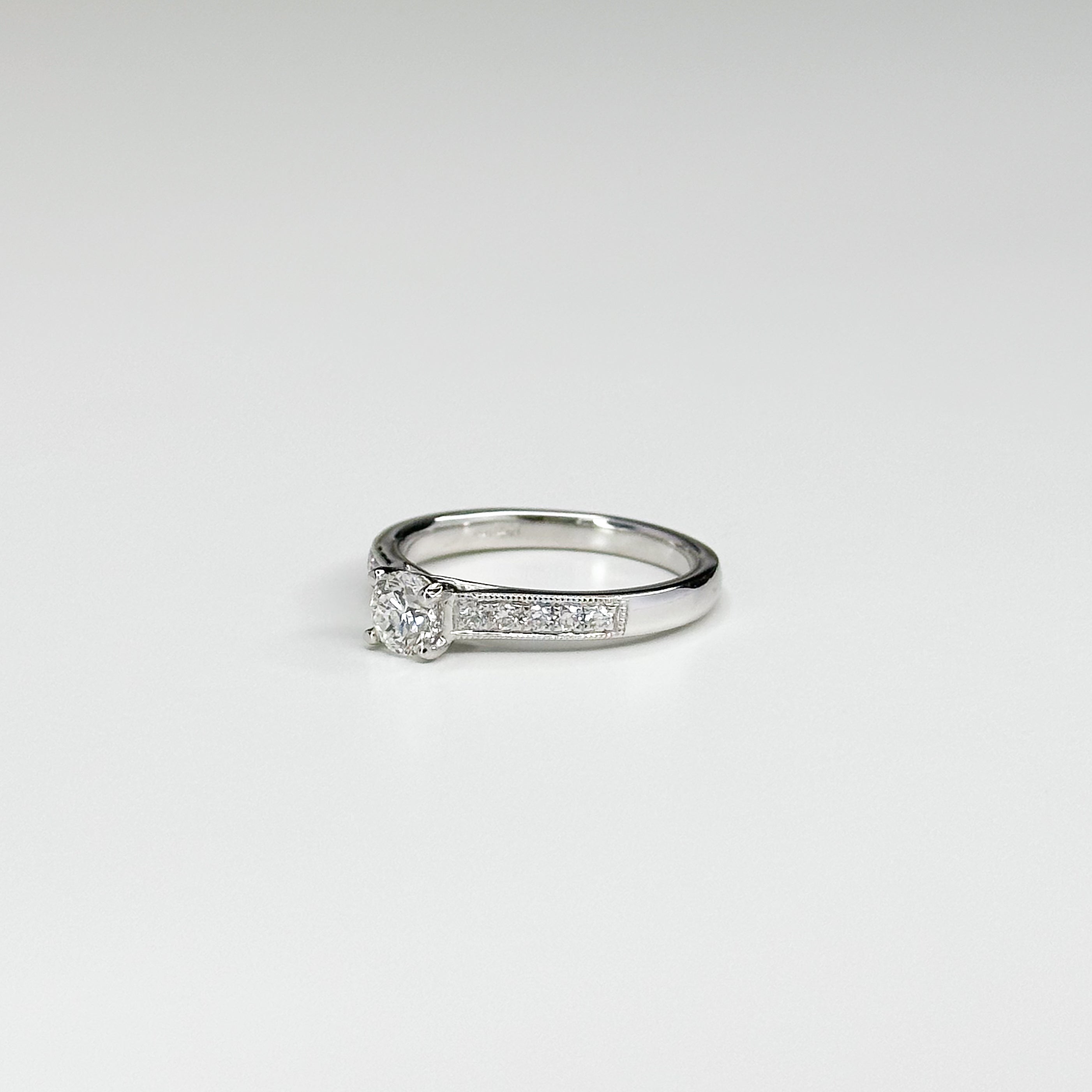 0.40ct GIA Diamond Engagement Ring in Platinum