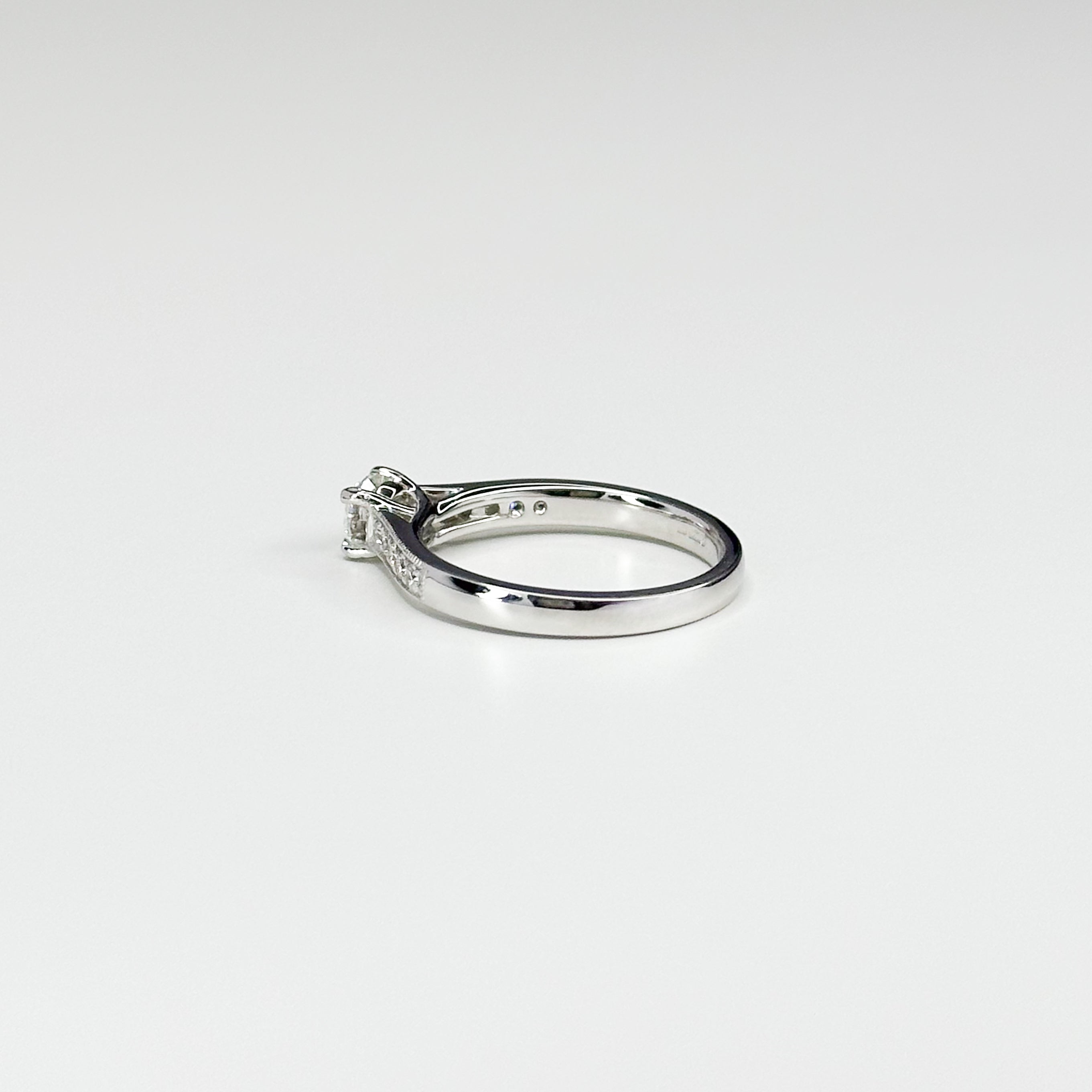0.40ct GIA Diamond Engagement Ring in Platinum