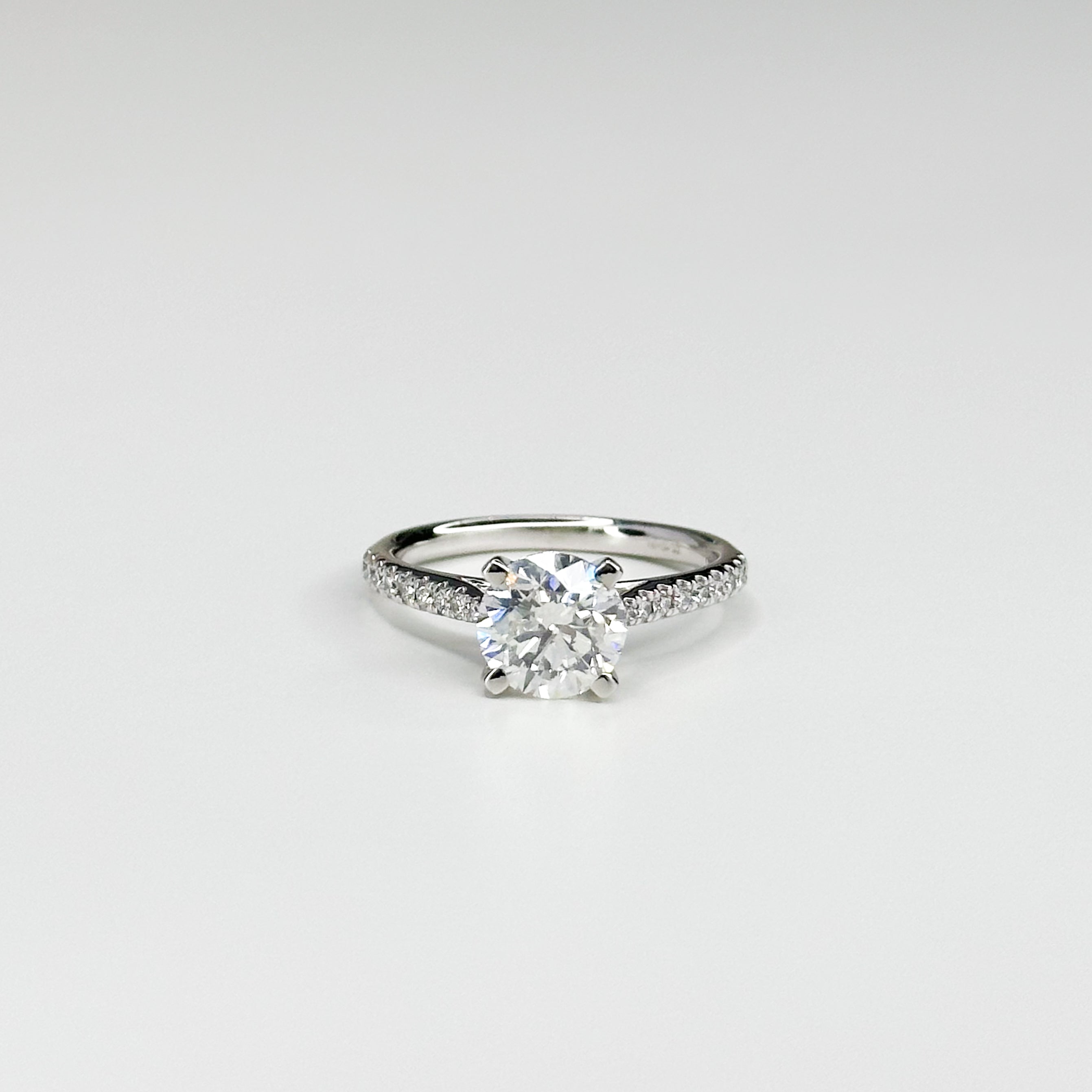 1.64ct Diamond Engagement Ring in Platinum