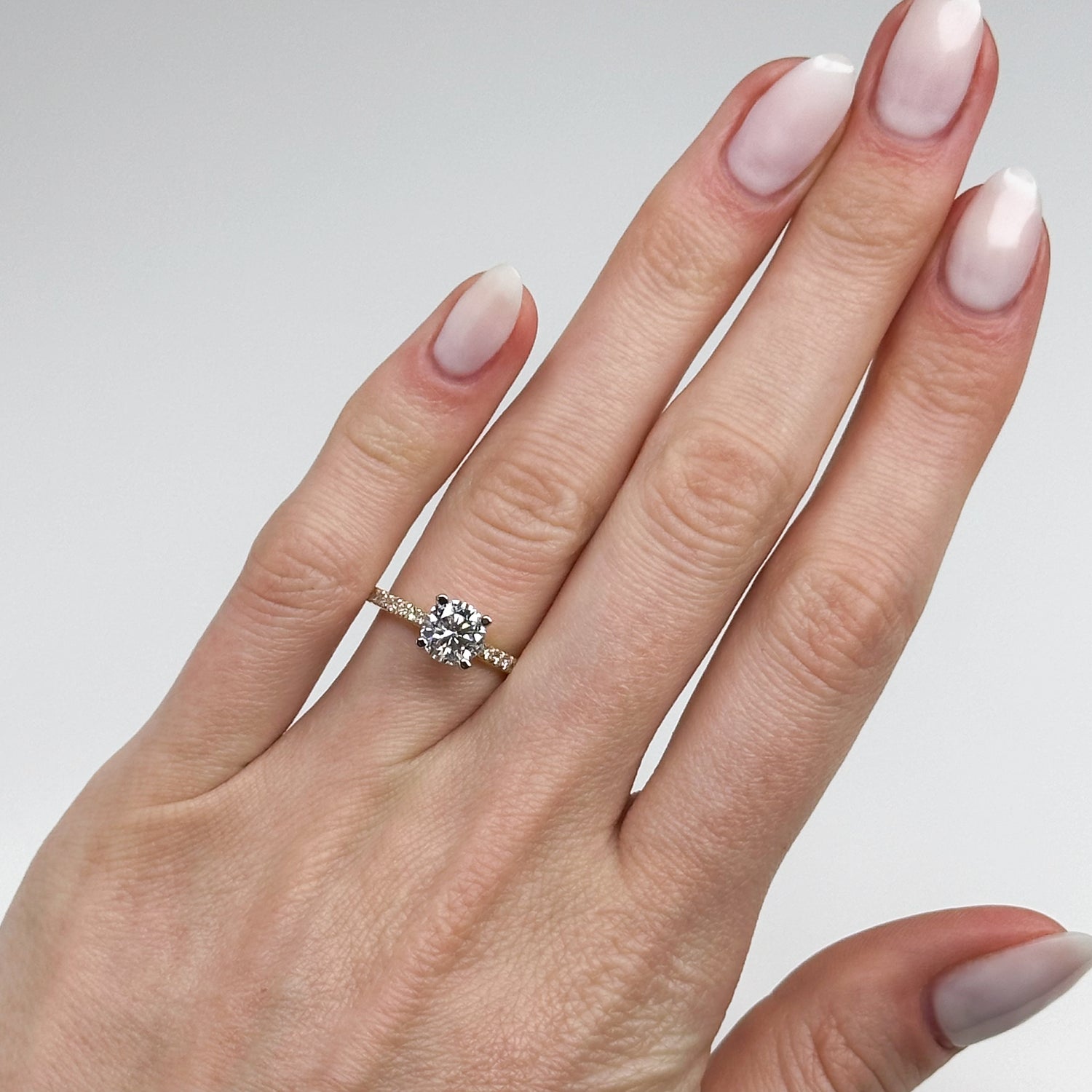 1.20ct GIA Diamond Engagement Ring in Yellow Gold