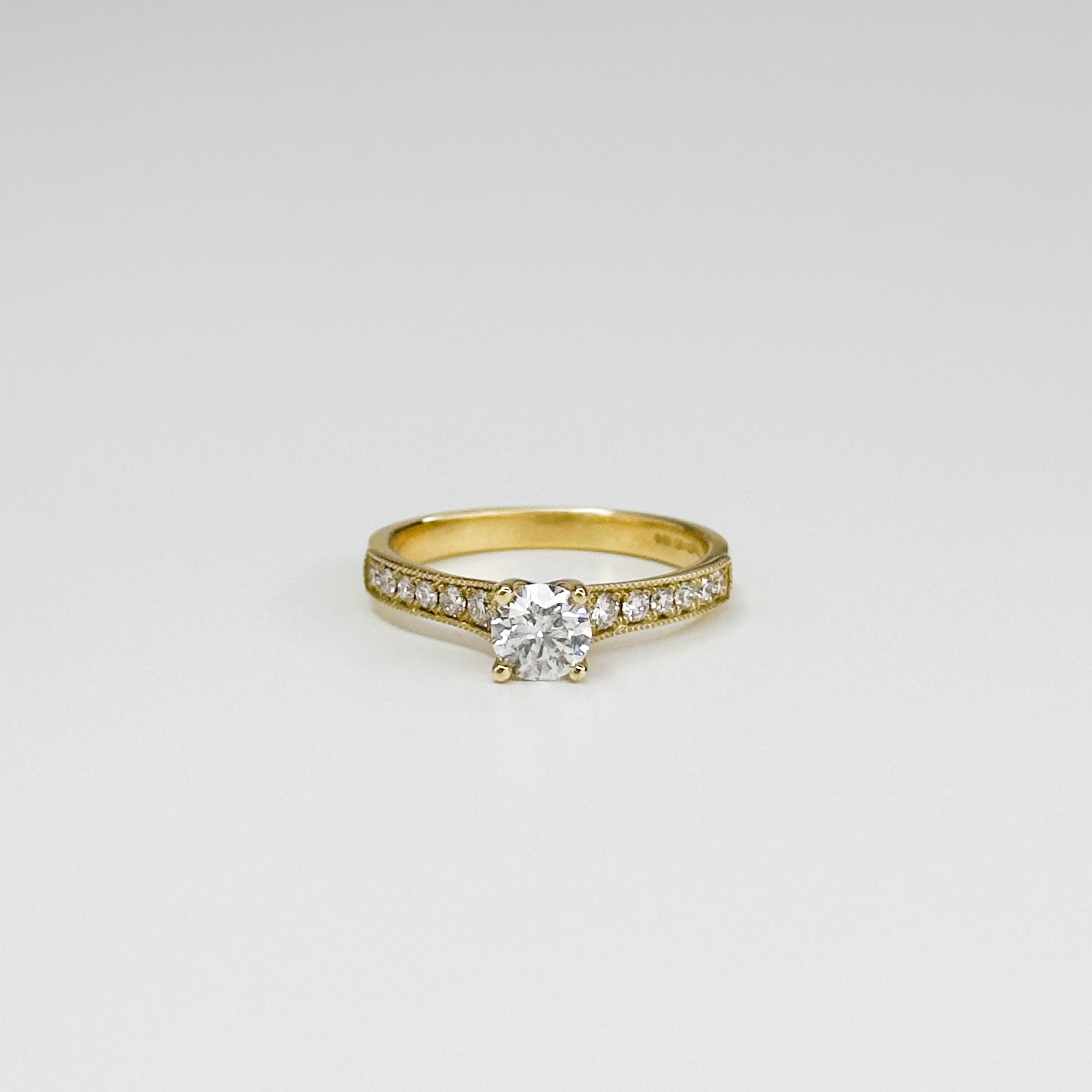 0.50ct Diamond Ring in Yellow Gold