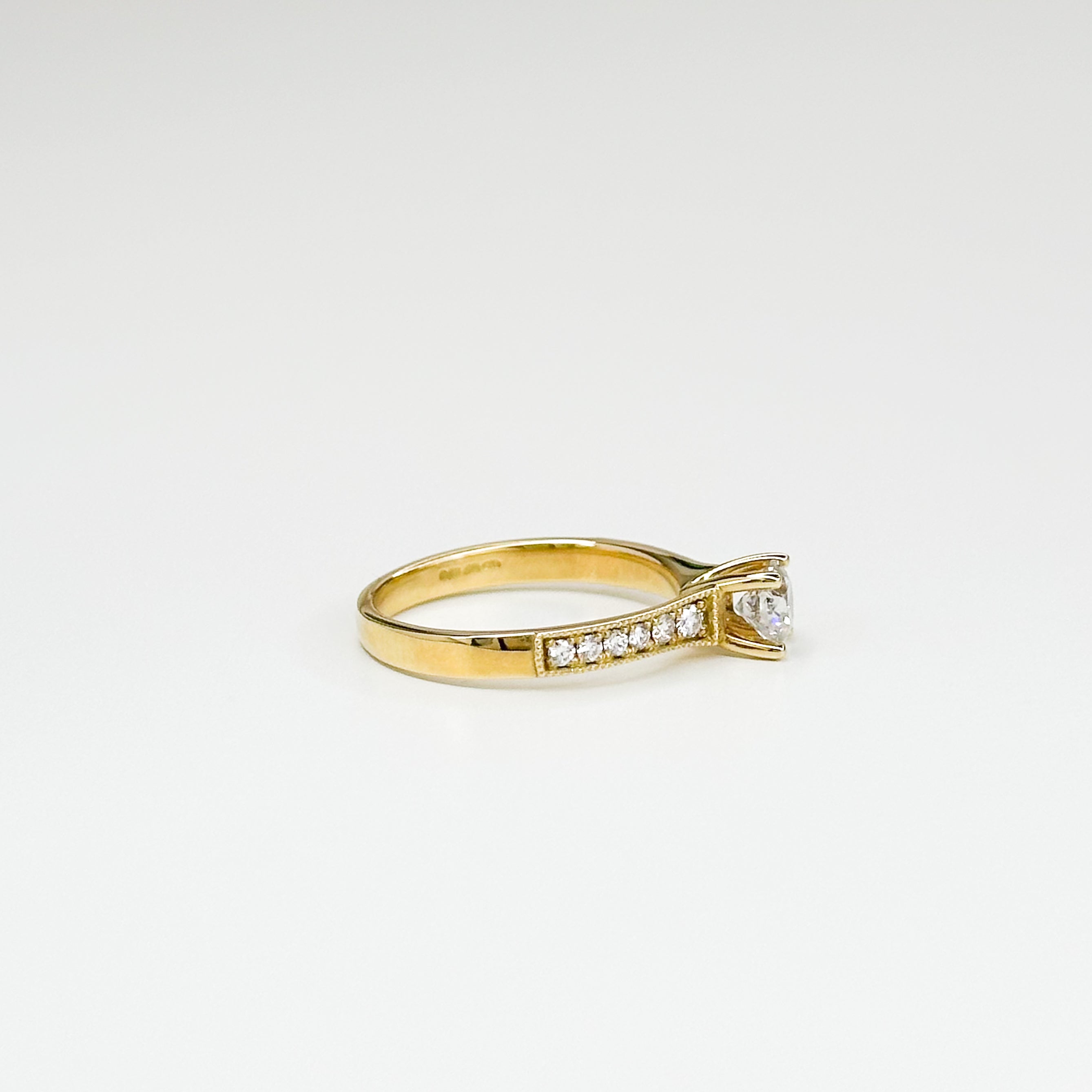 0.50ct Diamond Ring in Yellow Gold