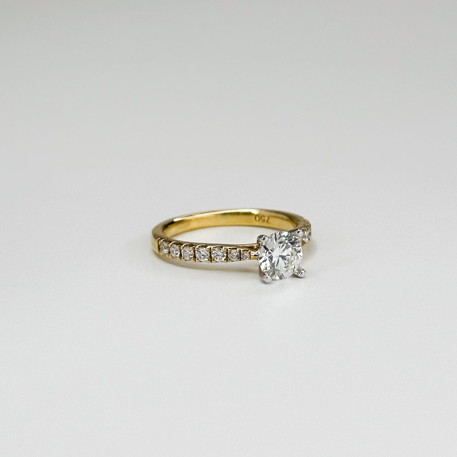 0.73ct GIA Diamond Engagement Ring