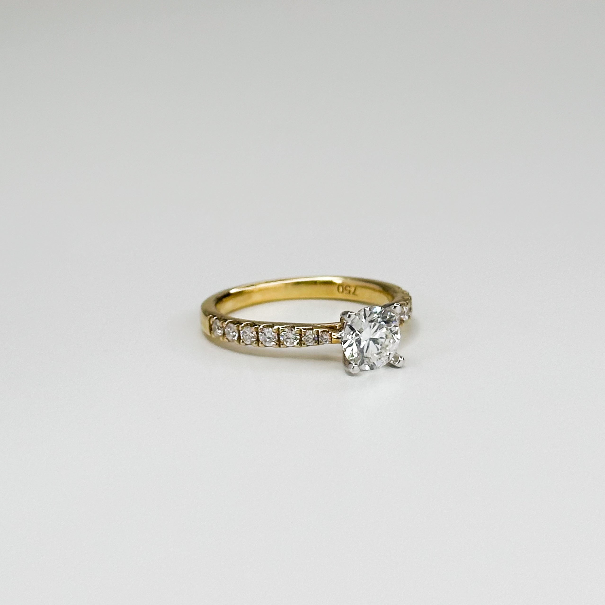 0.73ct GIA Diamond Engagement Ring