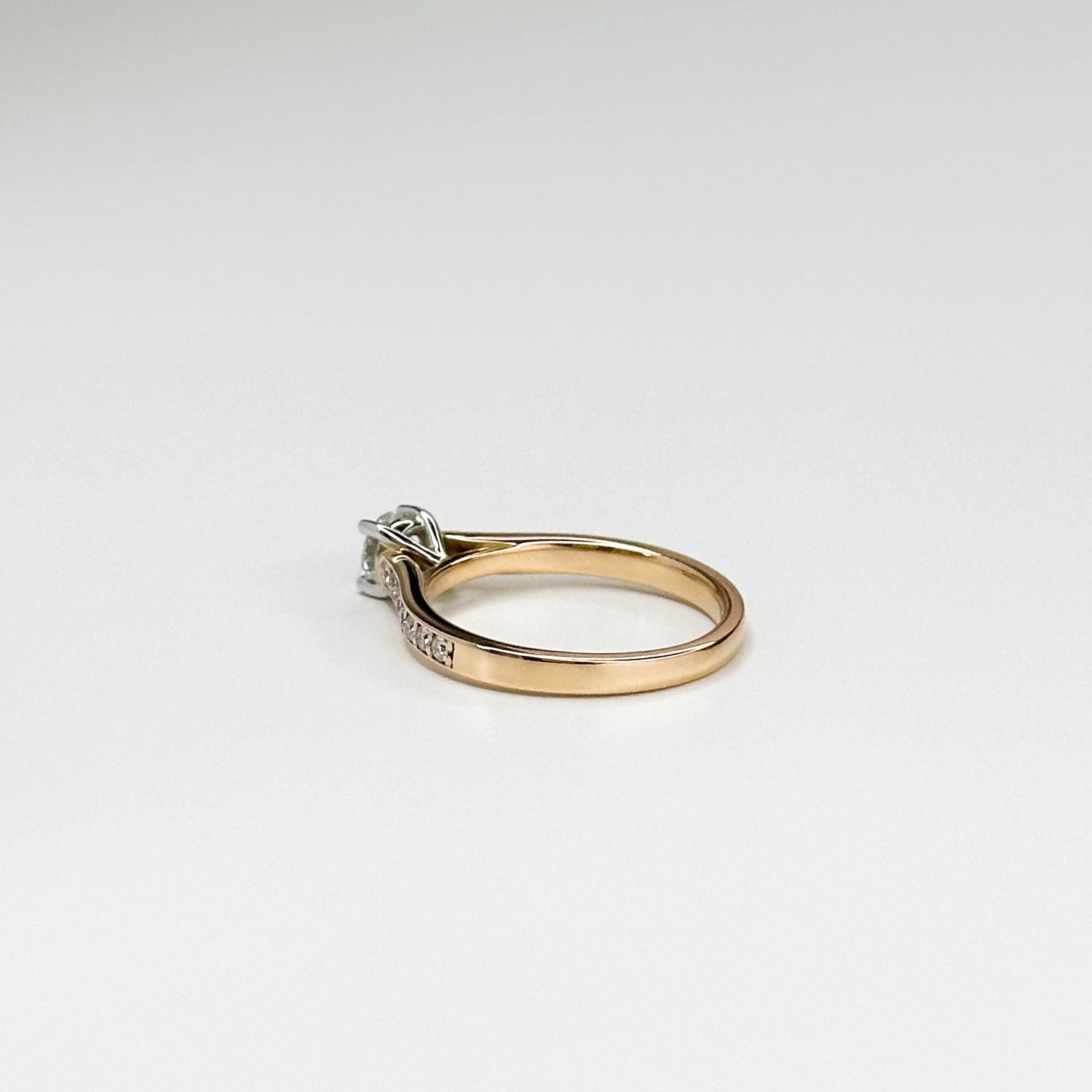 0.40ct GIA Diamond Engagement Ring in Rose Gold