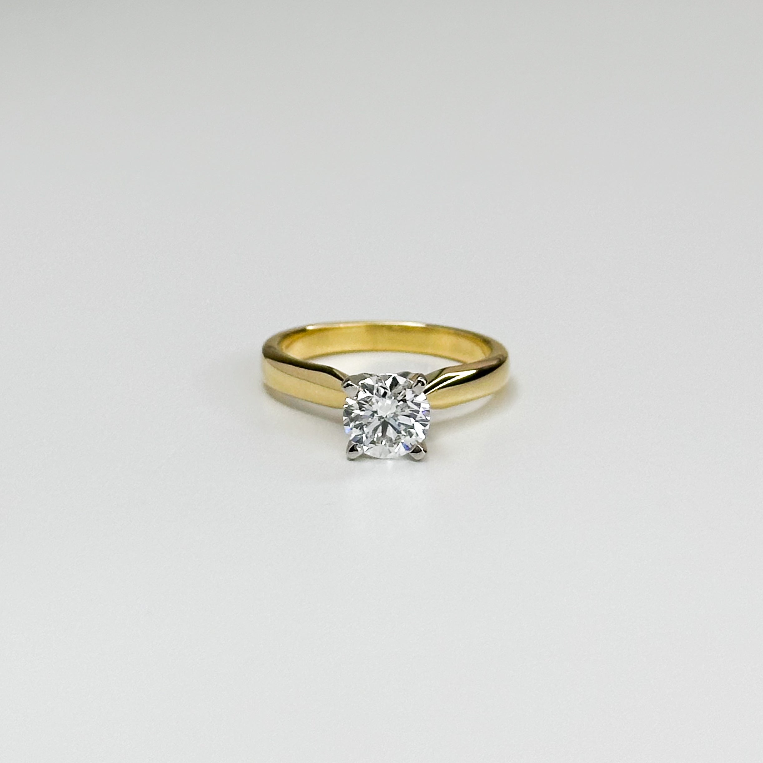 1.00ct Diamond Engagement Ring in Yellow Gold