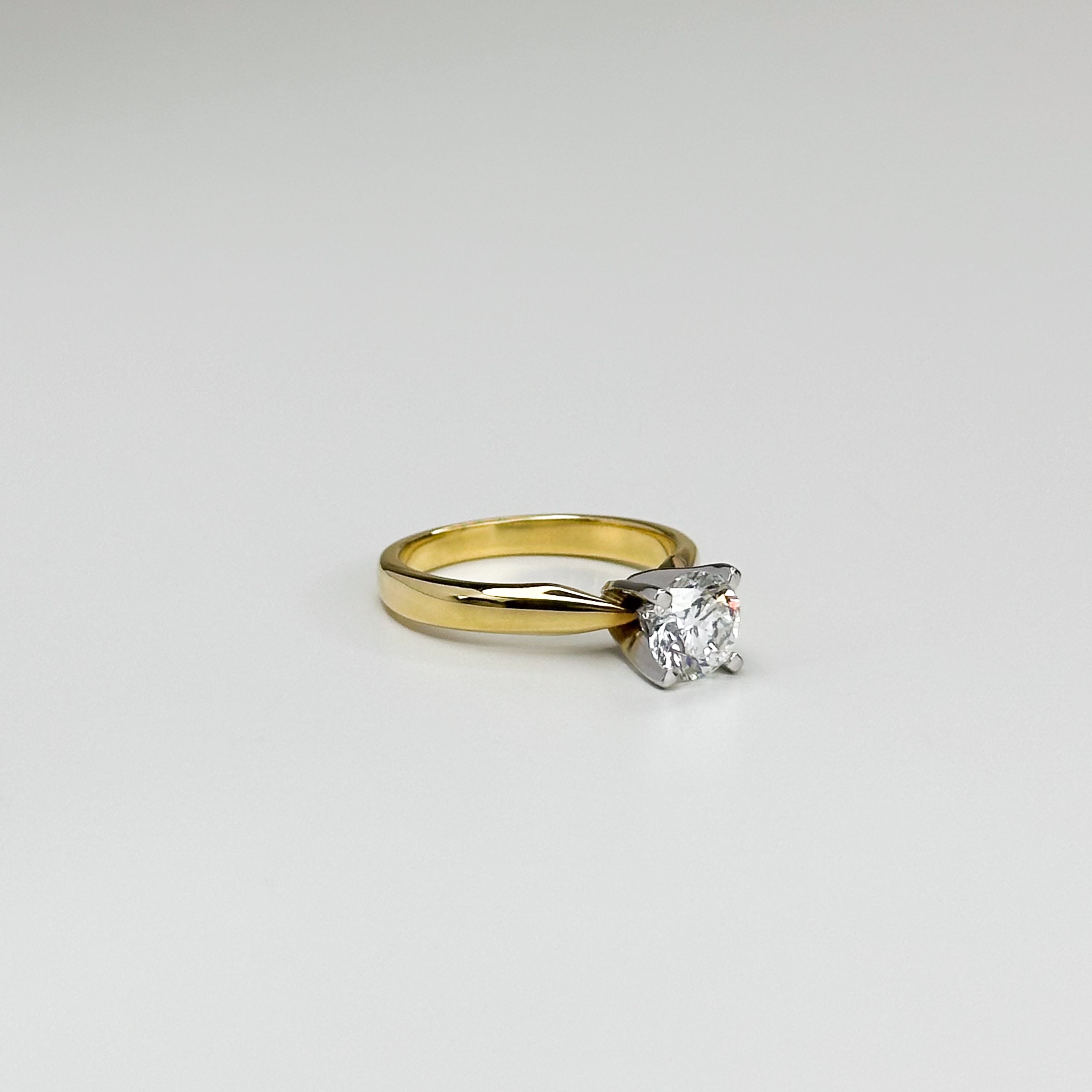 1.00ct Diamond Engagement Ring in Yellow Gold