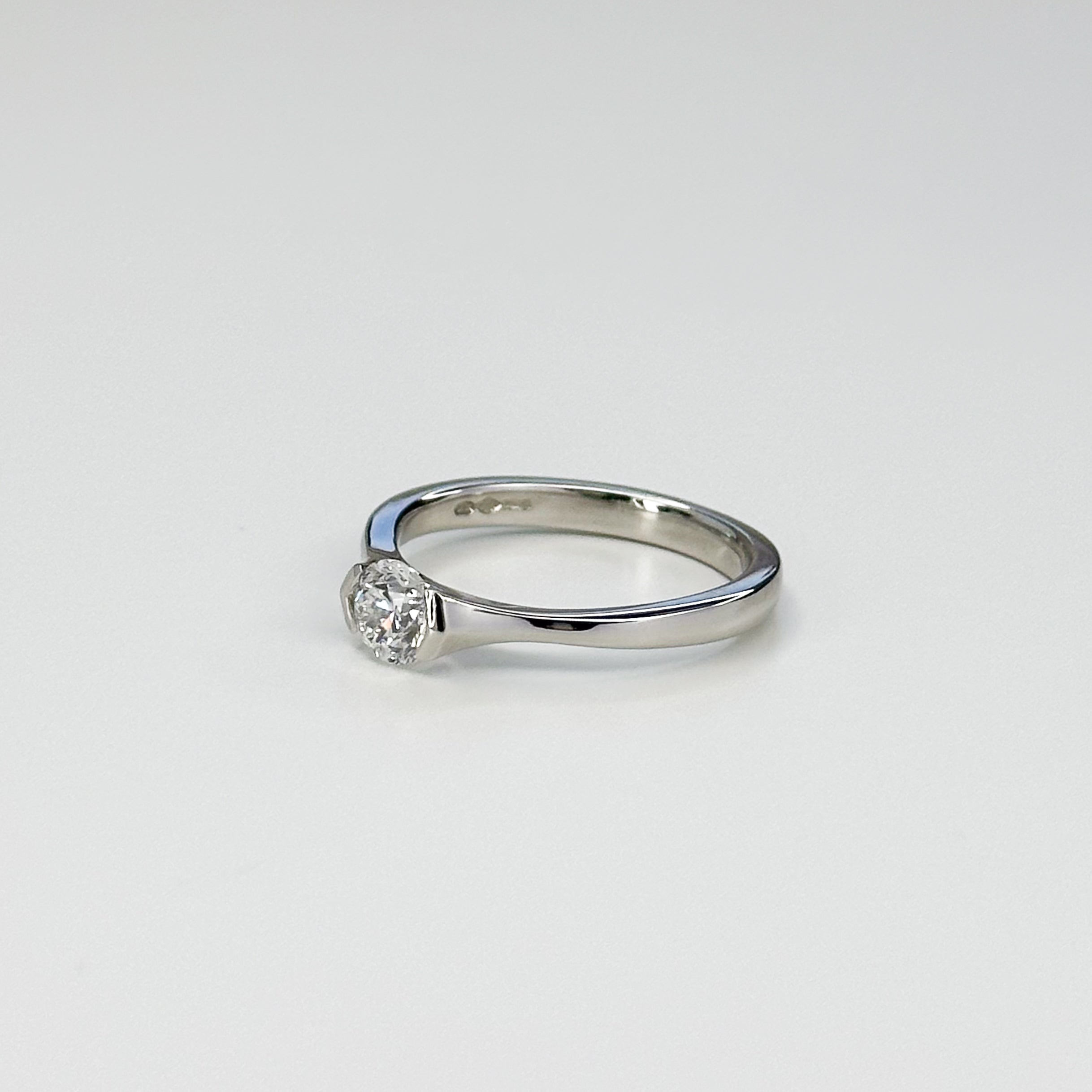 0.50ct GIA Diamond Engagement Ring in Platinum
