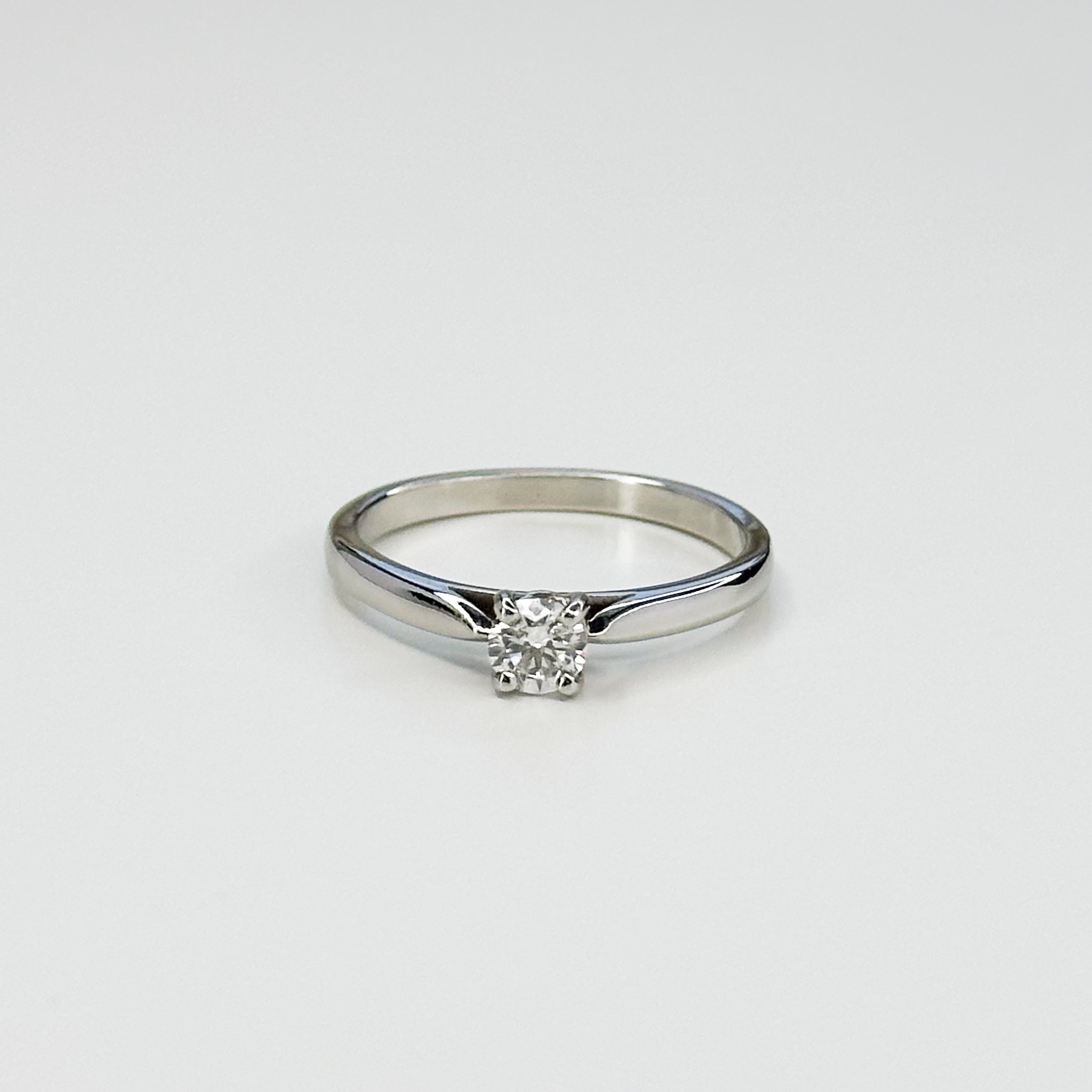 0.30ct GIA Diamond Ring in Platinum