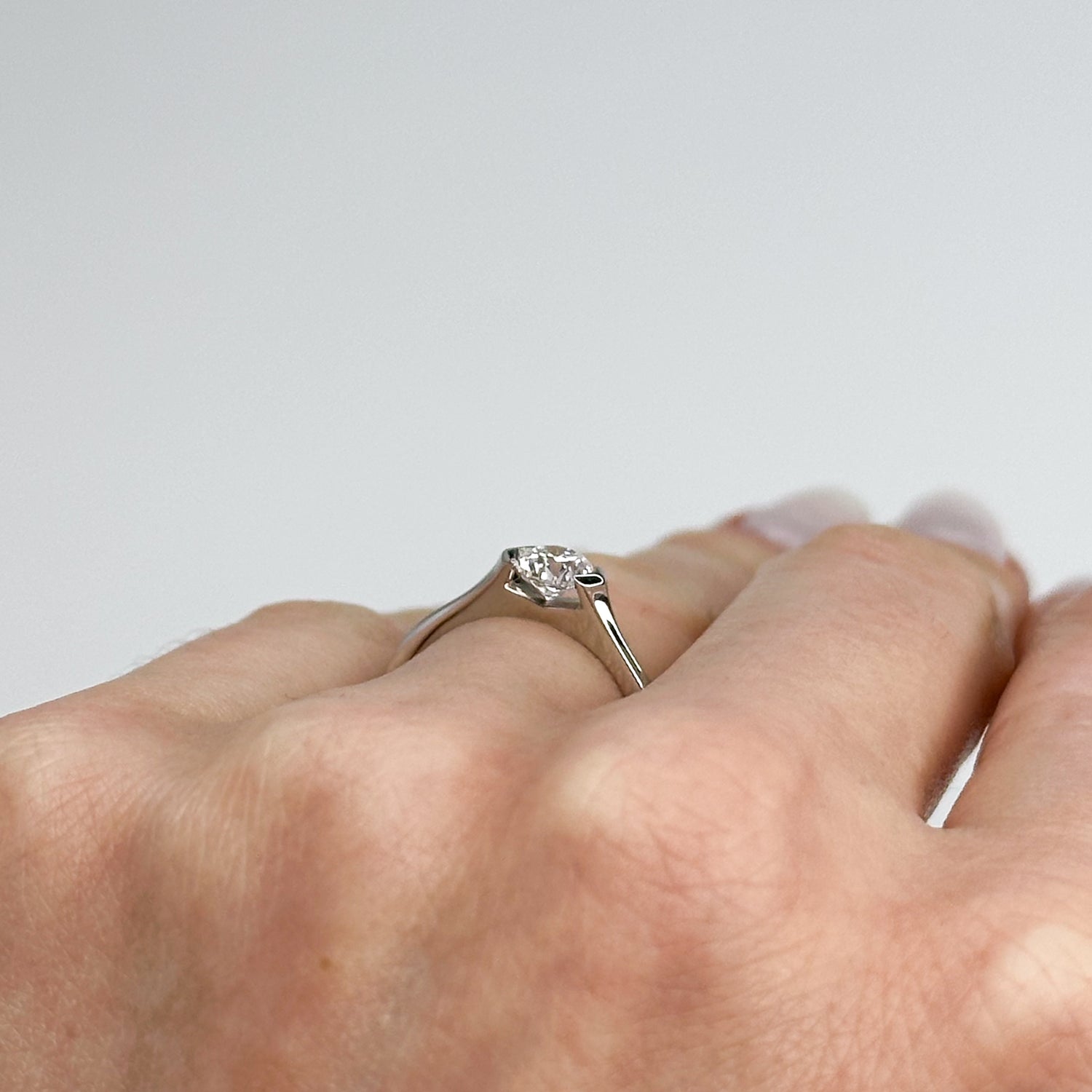 0.50ct GIA Diamond Engagement Ring in Platinum