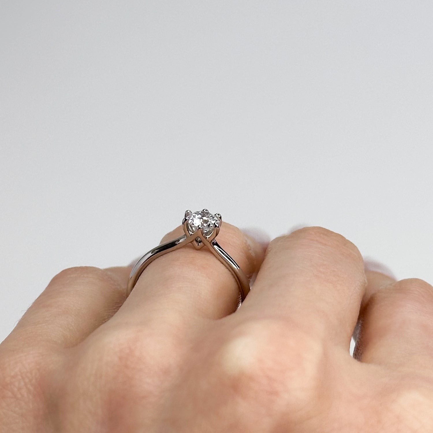0.60ct GIA Diamond Engagement Ring in Platinum