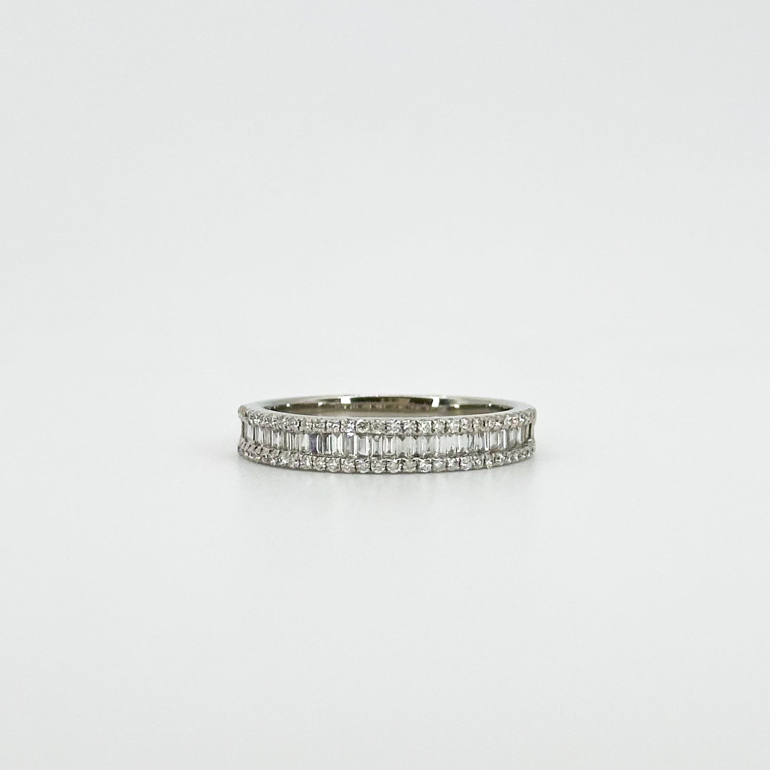Diamond Eternity Ring in White Gold