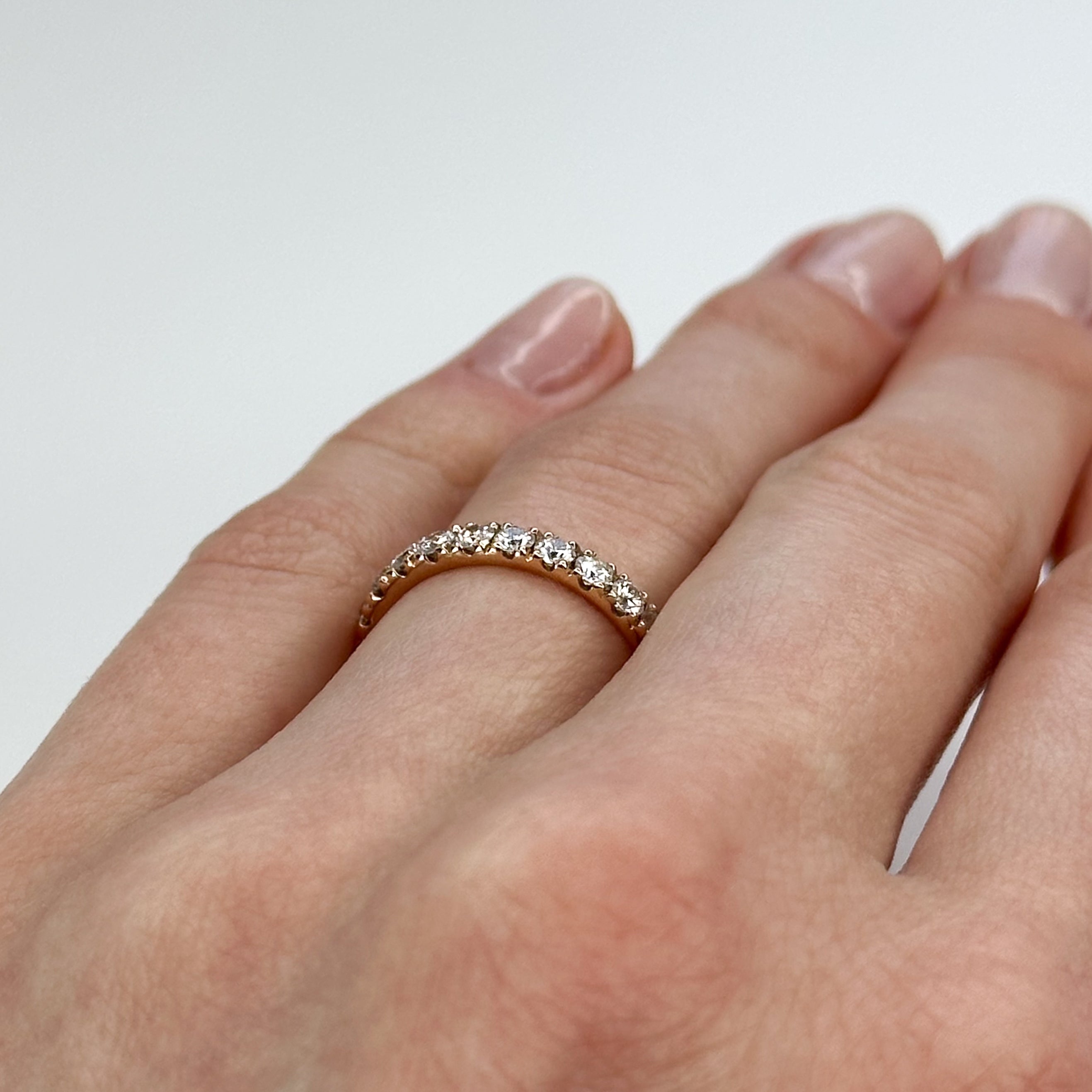 0.76ct Diamond Eternity Ring