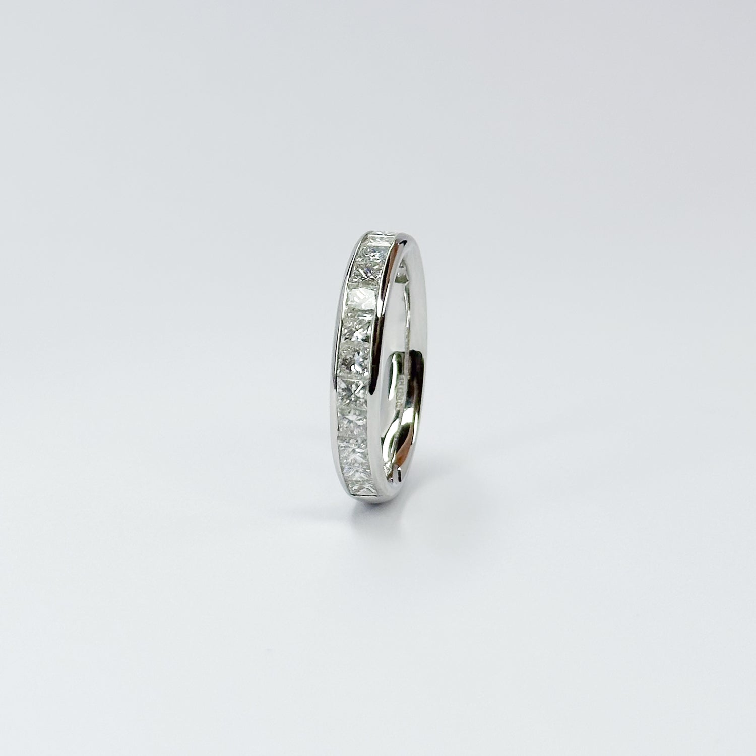 1.35ct Princess Cut Diamond Eternity Ring