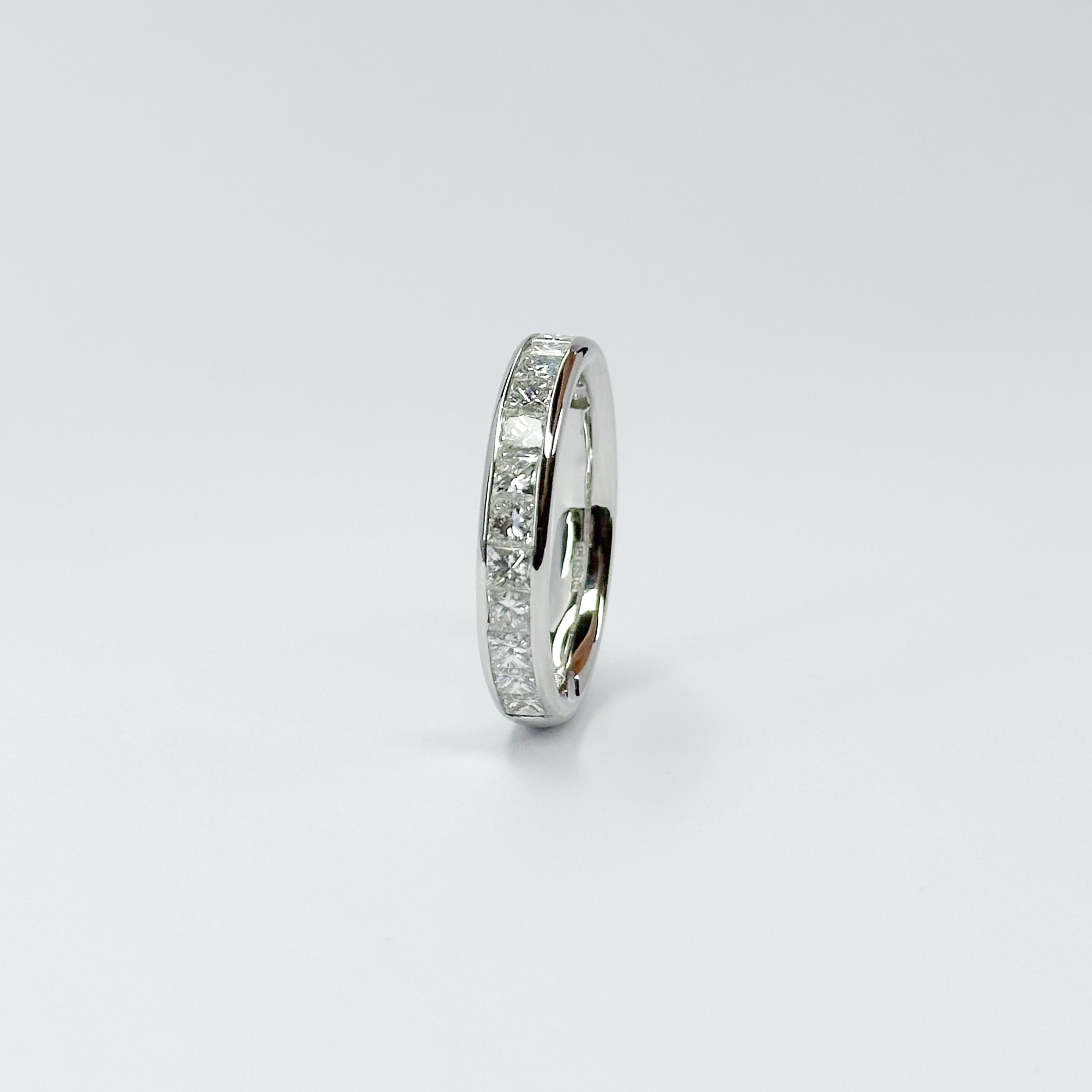 1.35ct Princess Cut Diamond Eternity Ring