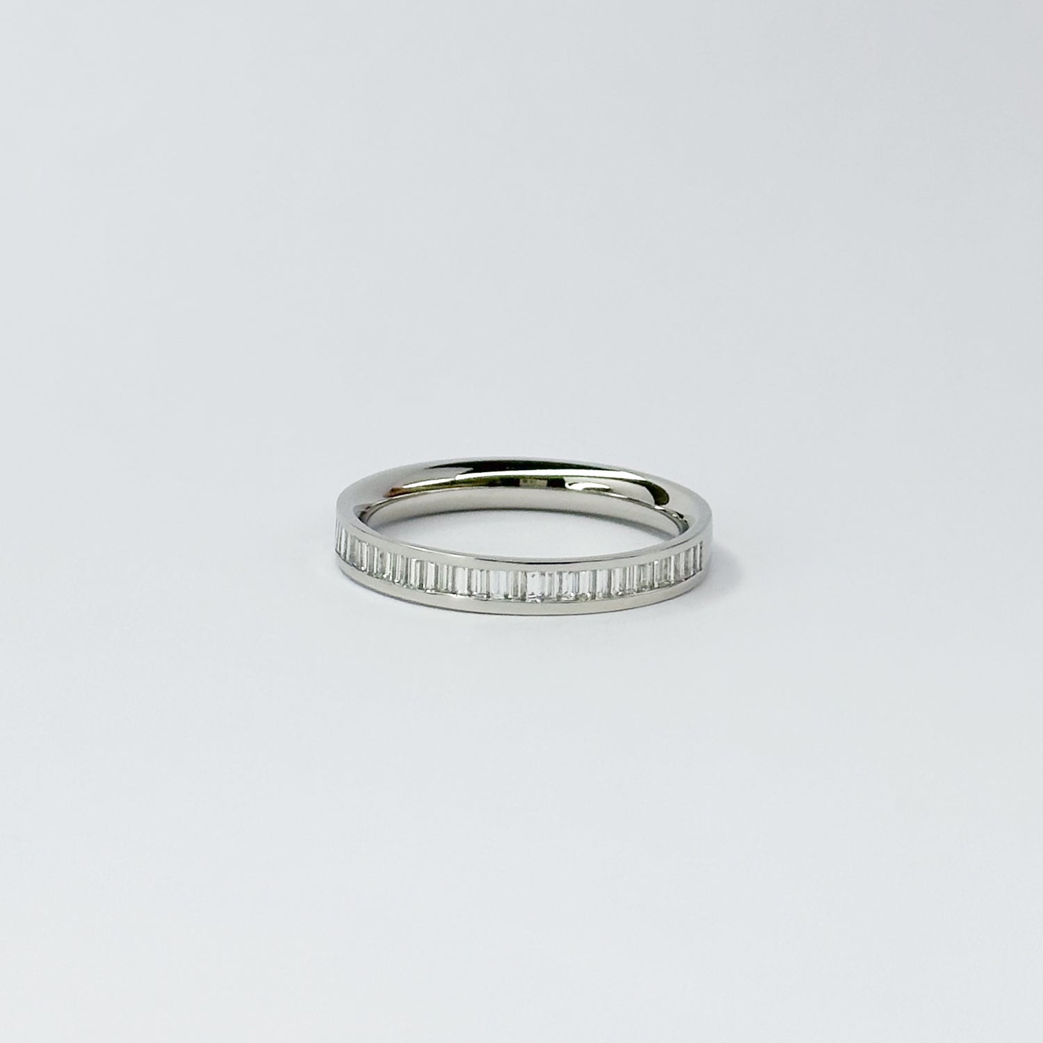 0.58ct Baguette Cut Diamond Eternity Ring