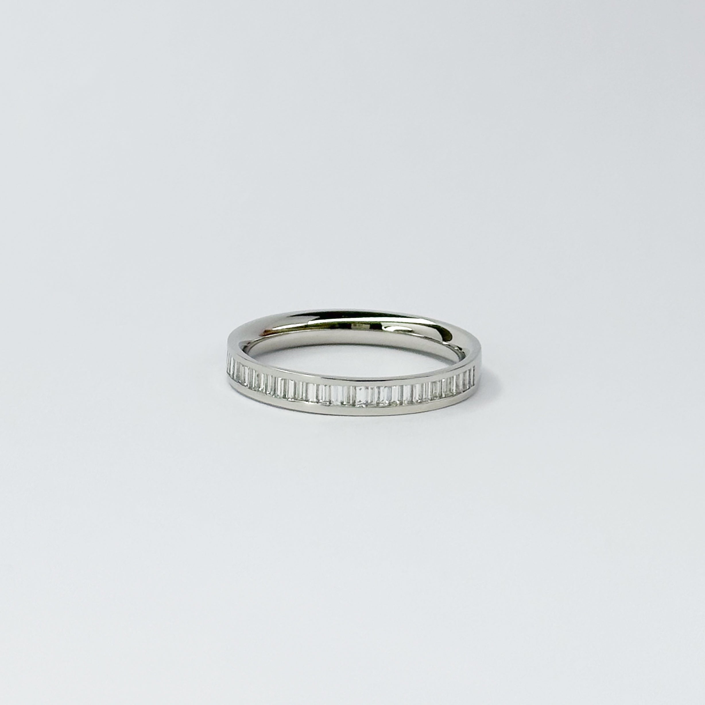 0.58ct Baguette Cut Diamond Eternity Ring
