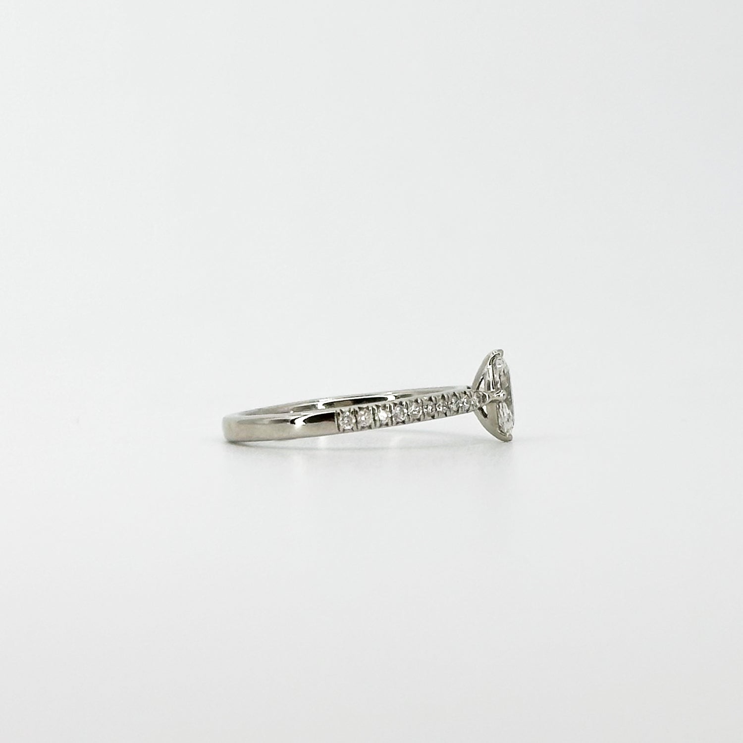 0.30ct IGI Certified Marquise Cut Diamond Ring