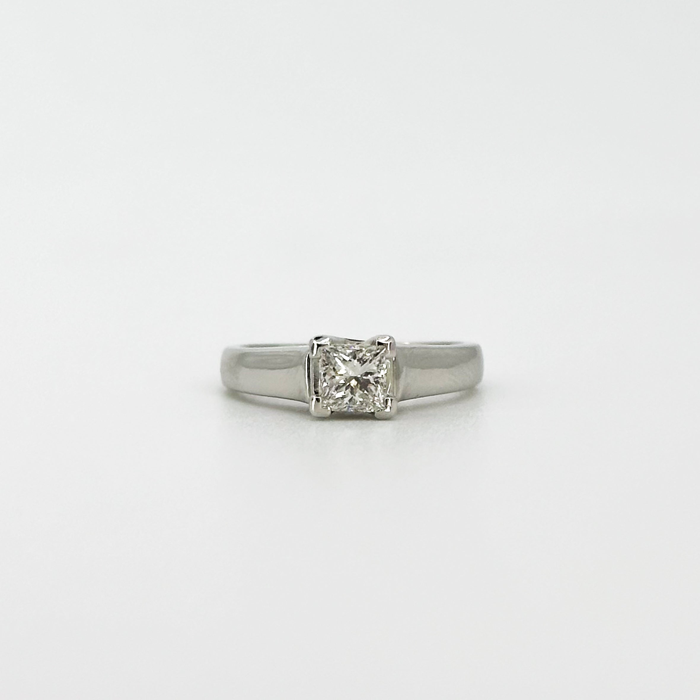 0.54ct Princess Diamond Ring