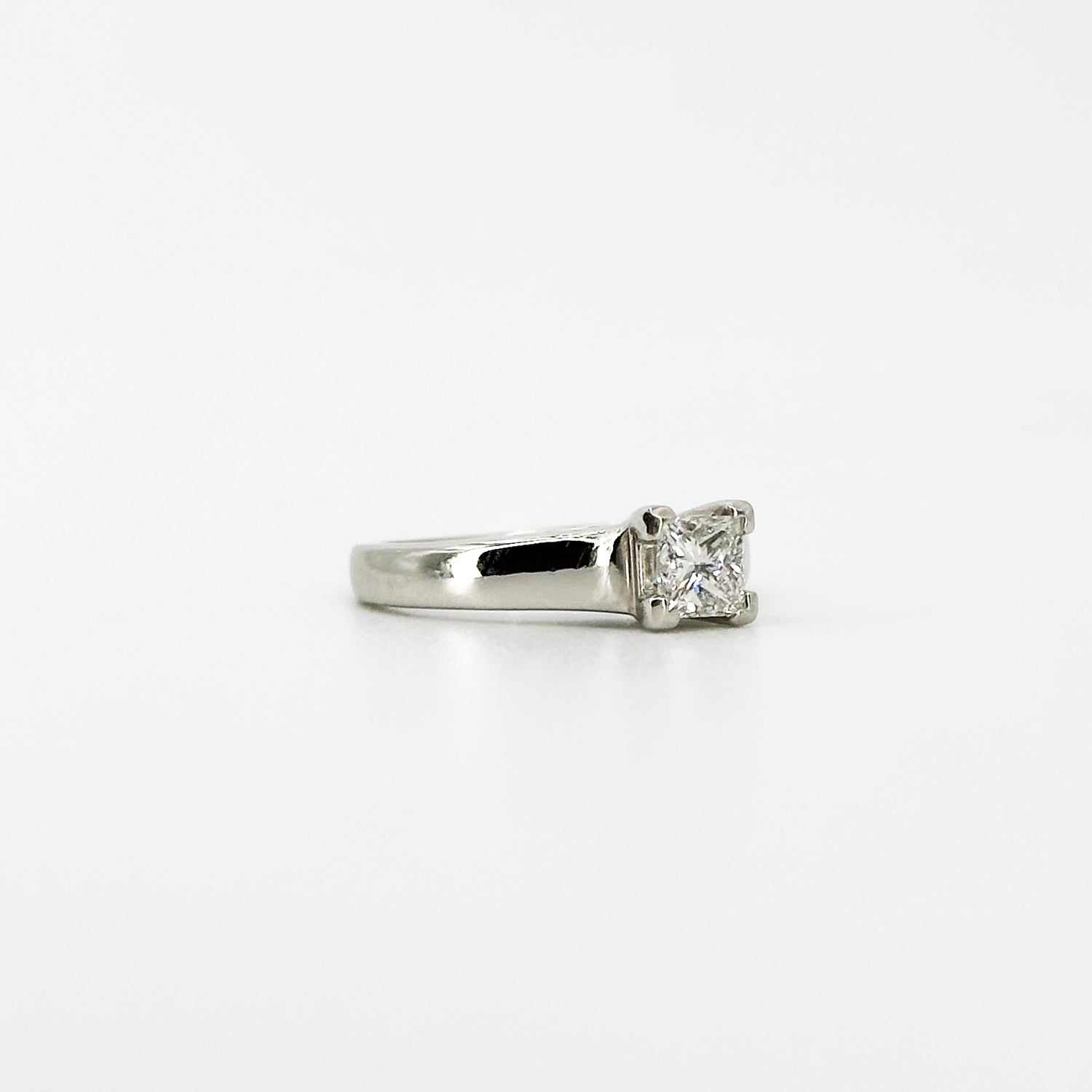 0.54ct Princess Diamond Ring
